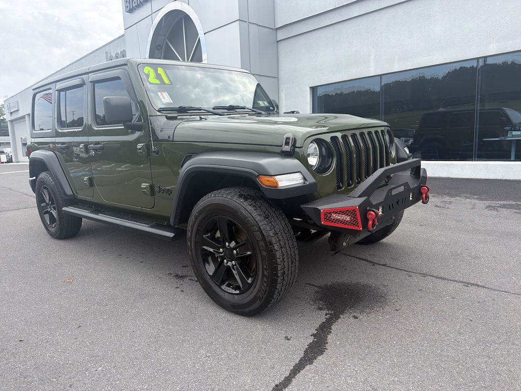Used 2021 Jeep Wrangler Unlimited Sport SUV