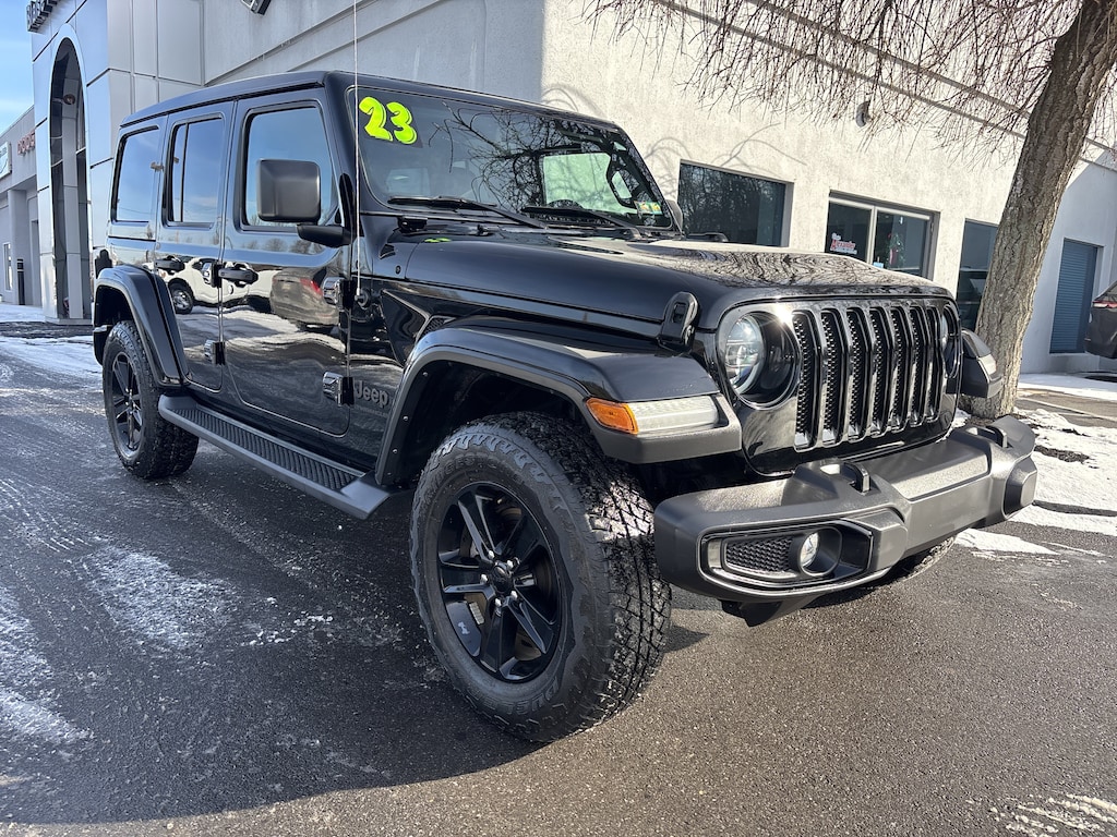 Used 2023 Jeep Wrangler 4-DOOR SAHARA 4X4 SUV