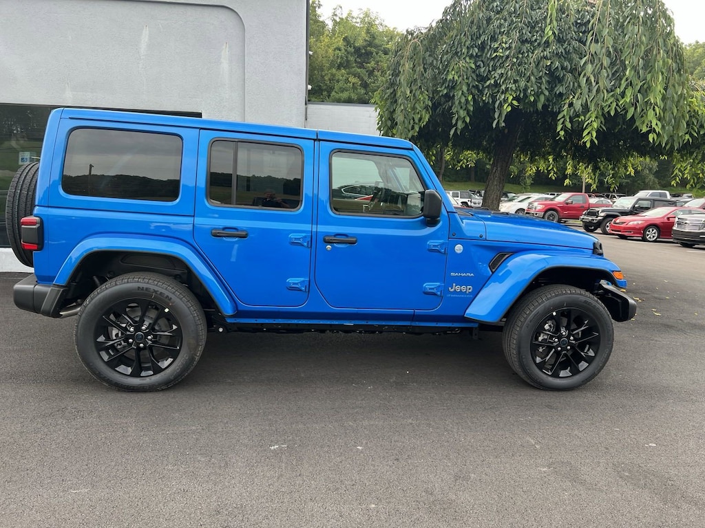 New 2024 Jeep Wrangler 4xe 4DOOR SAHARA For Sale State College PA