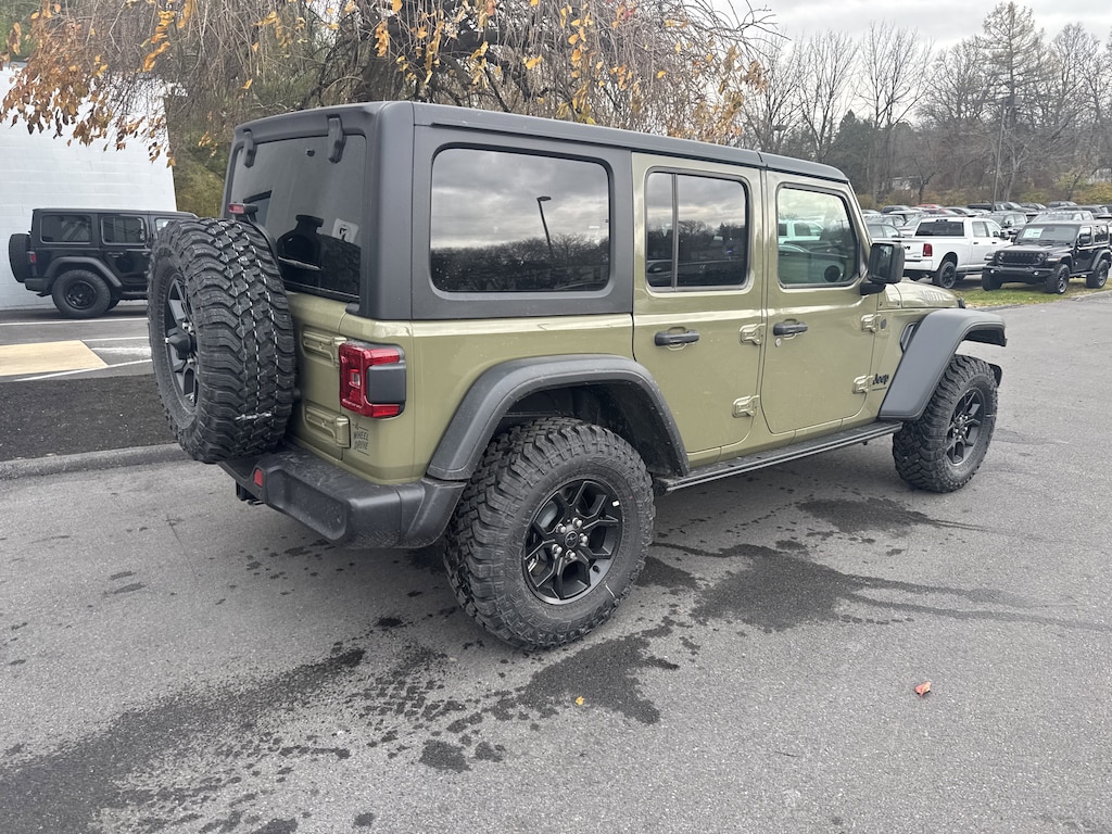New 2026 Jeep Wrangler 4-DOOR WILLYS Sport Utility
