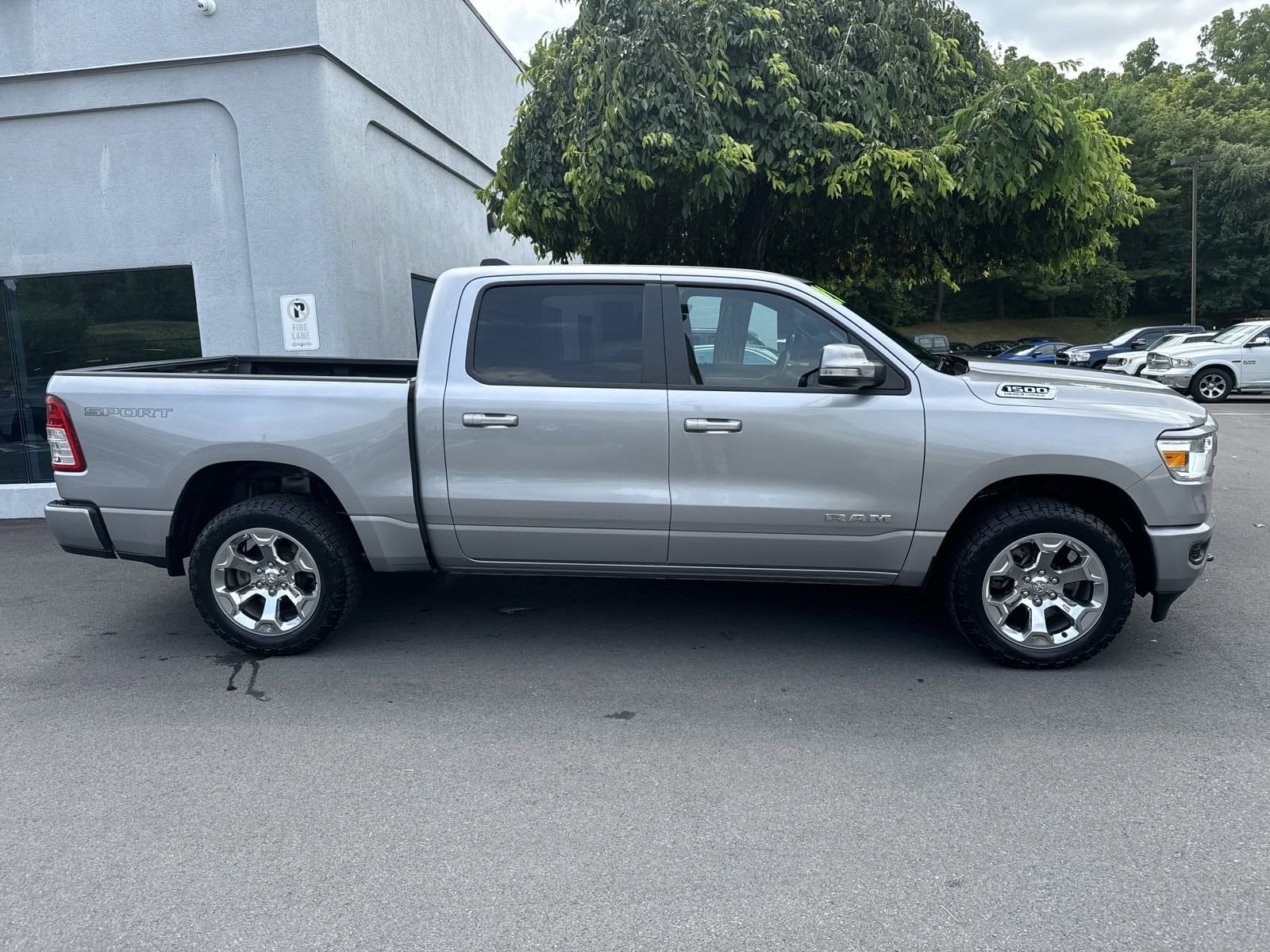 Used 2021 RAM Ram 1500 Pickup Big Horn/Lone Star with VIN 1C6SRFFTXMN504963 for sale in State College, PA