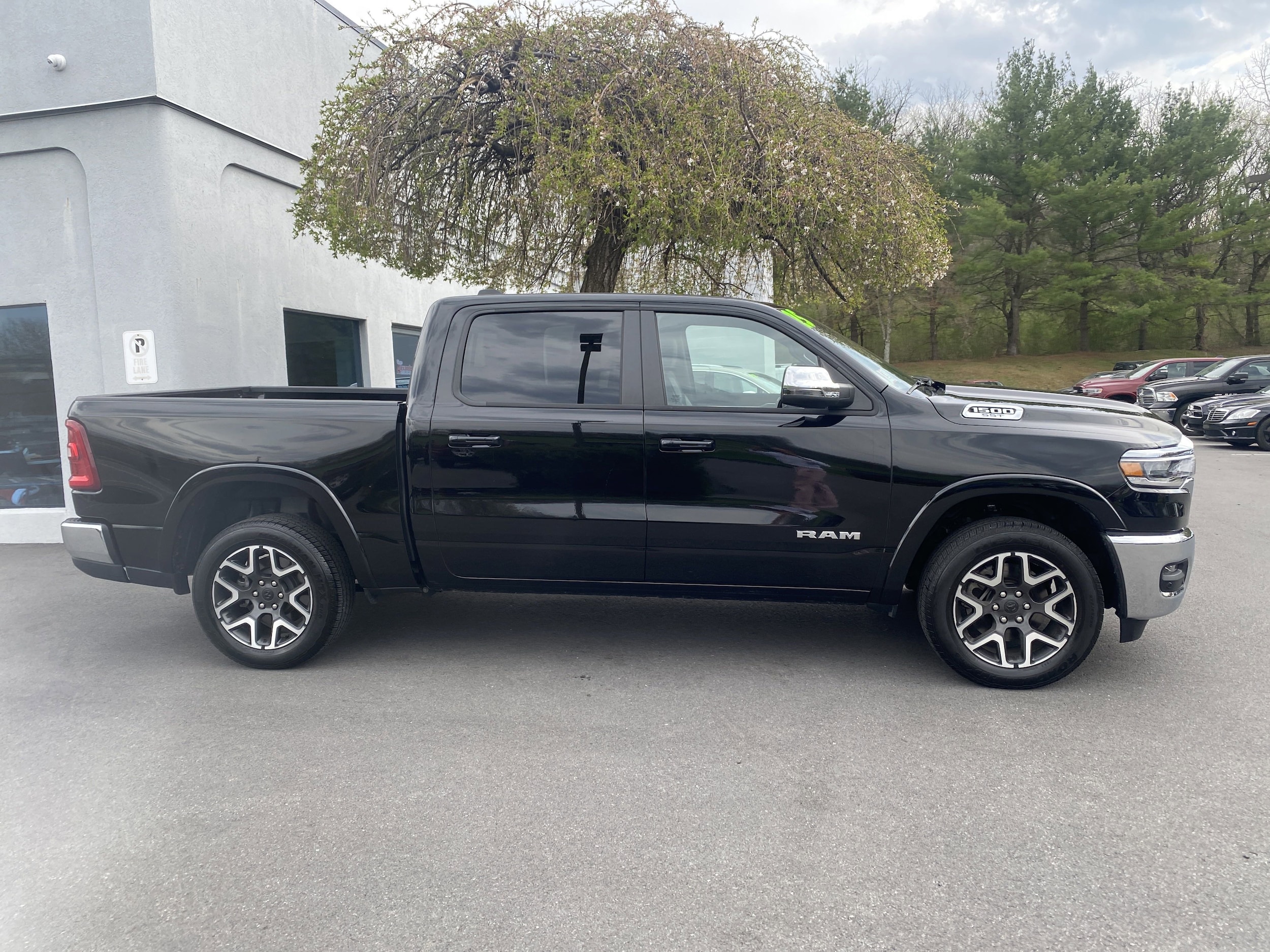 Used 2025 RAM Ram 1500 Pickup Laramie with VIN 1C6SRFJP4SN592299 for sale in State College, PA