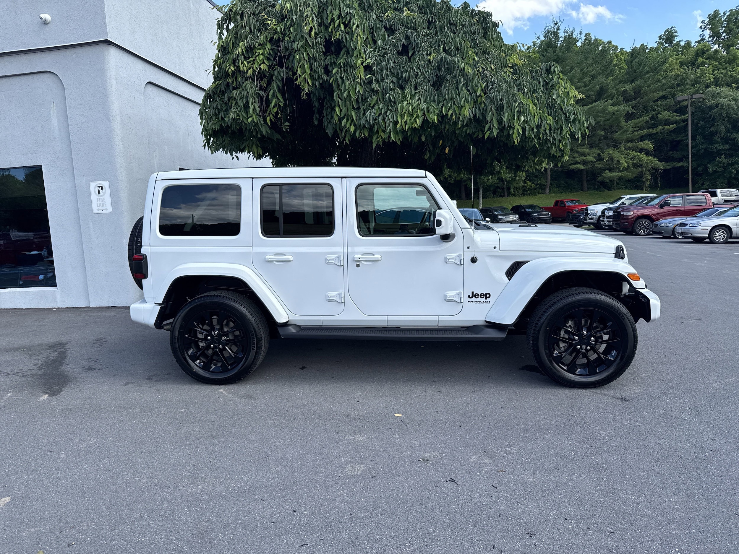 Used 2021 Jeep Wrangler Unlimited High Altitude with VIN 1C4HJXEG5MW736241 for sale in State College, PA