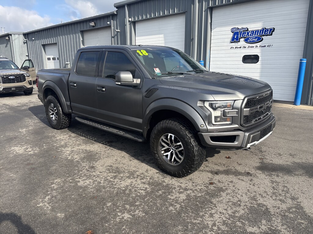 Used 2018 Ford F-150 Raptor Truck SuperCrew Cab