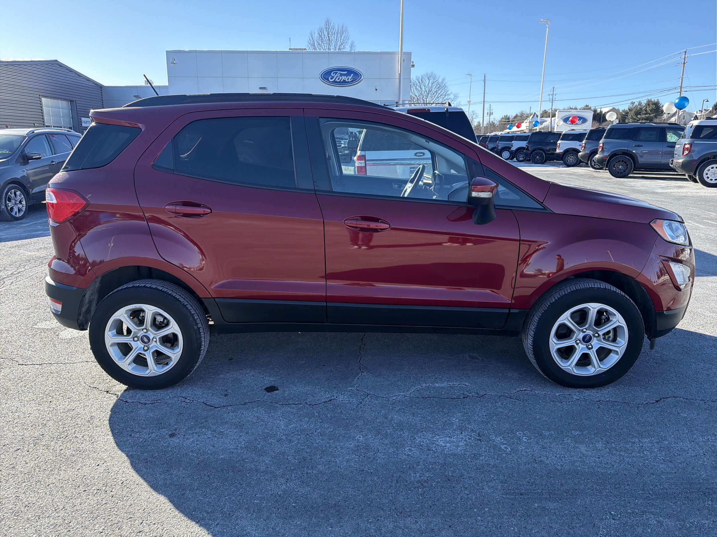 Used 2021 Ford EcoSport SE with VIN MAJ6S3GL1MC453995 for sale in Lewisburg, PA
