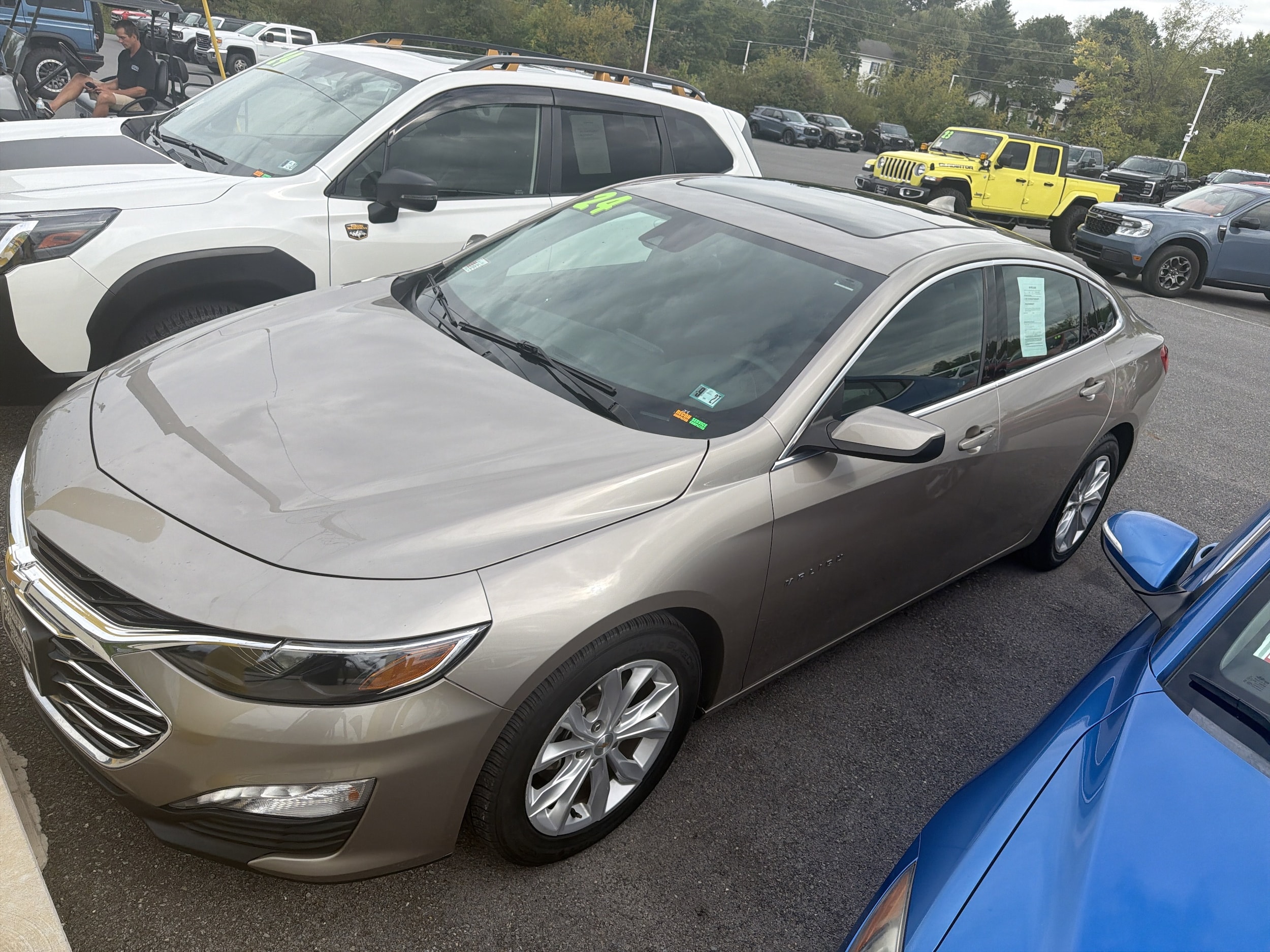 Used 2024 Chevrolet Malibu 1LT with VIN 1G1ZD5ST1RF180236 for sale in Lewisburg, PA