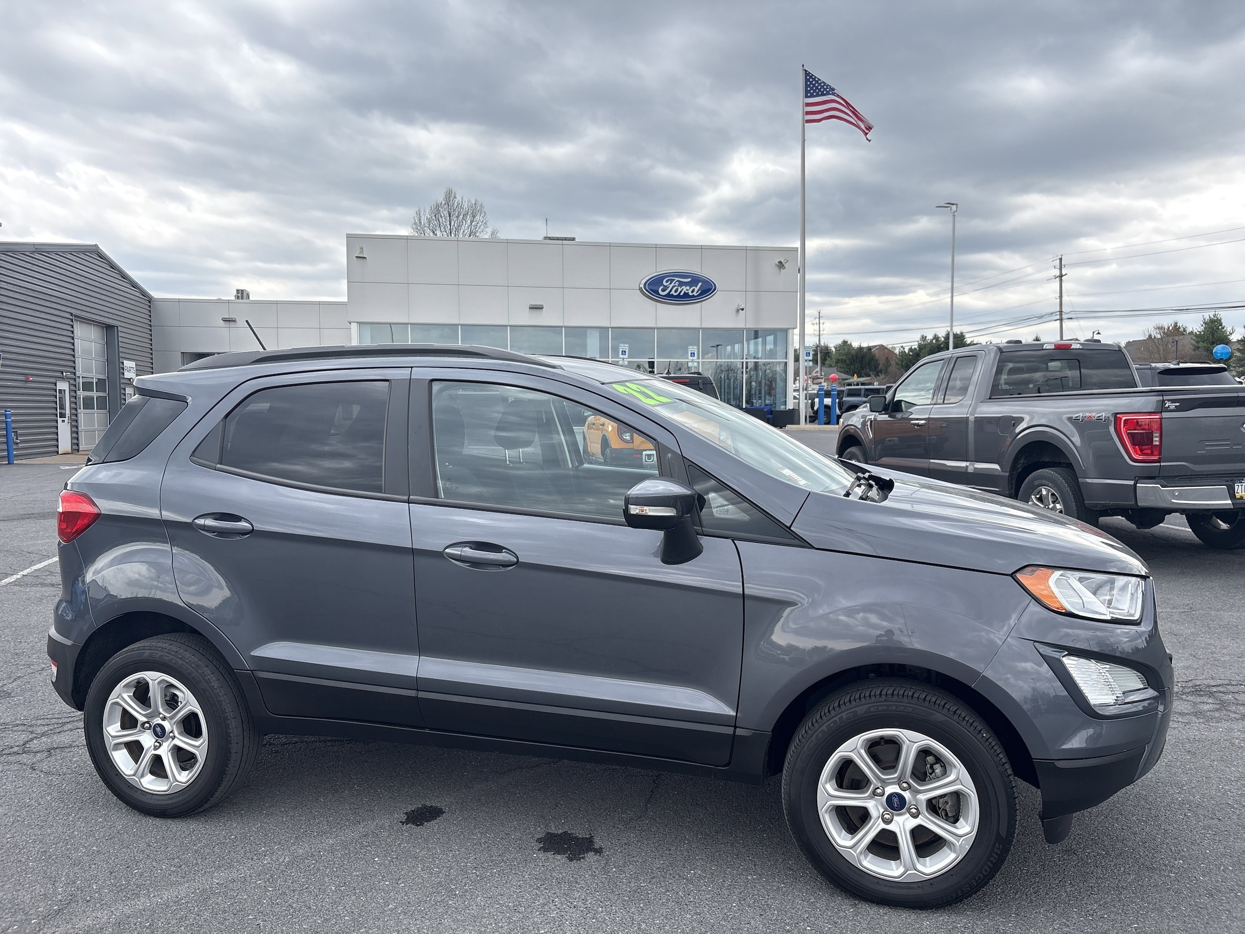 Used 2022 Ford EcoSport SE with VIN MAJ6S3GL9NC474112 for sale in Lewisburg, PA