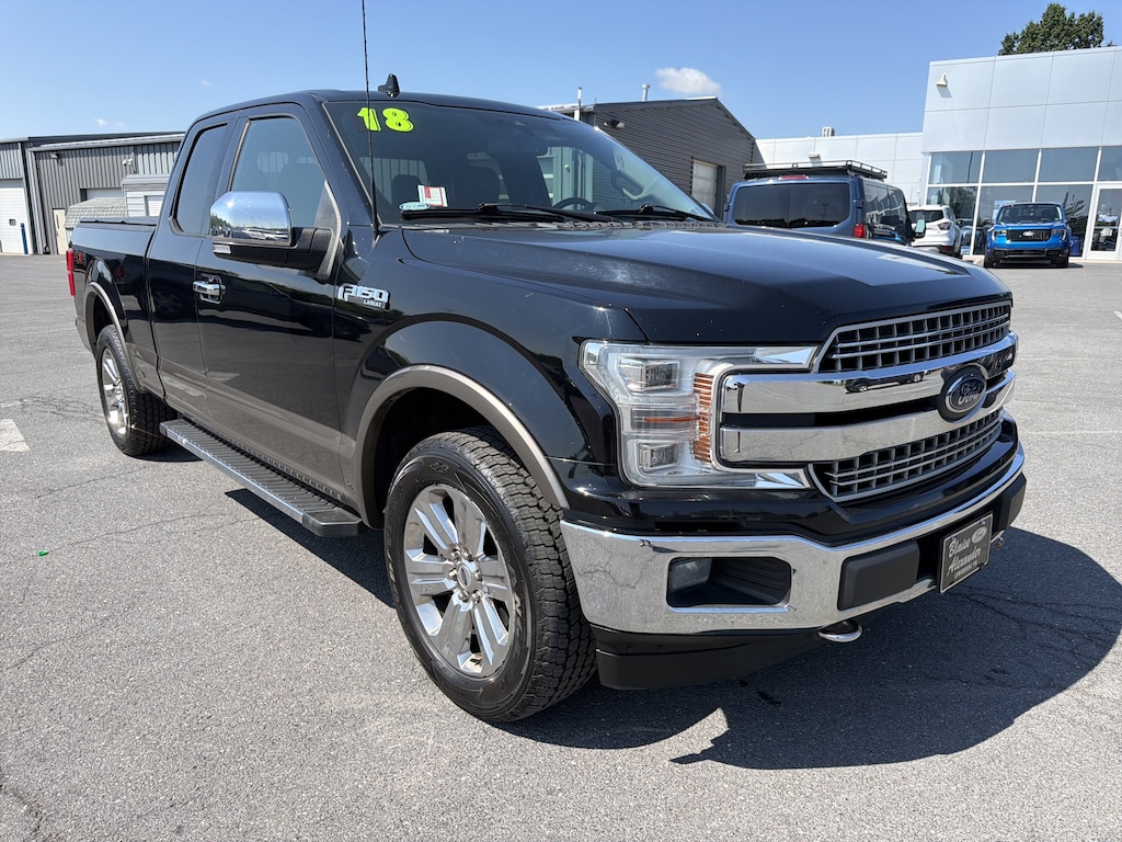 Used 2018 Ford F-150 LARIAT Truck SuperCab Styleside