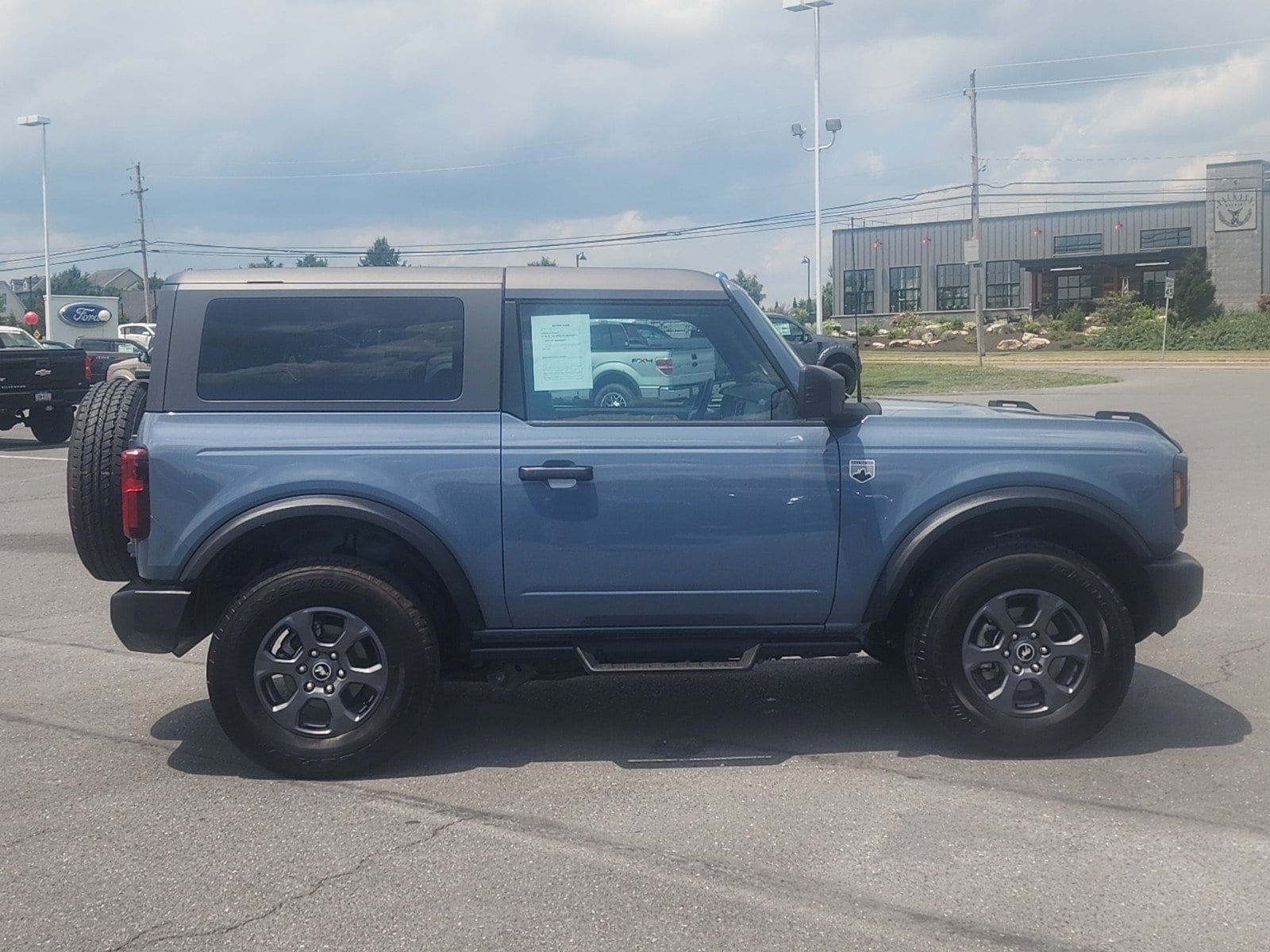 Used 2023 Ford Bronco 2-Door Big Bend with VIN 1FMDE5AH7PLC17523 for sale in Lewisburg, PA