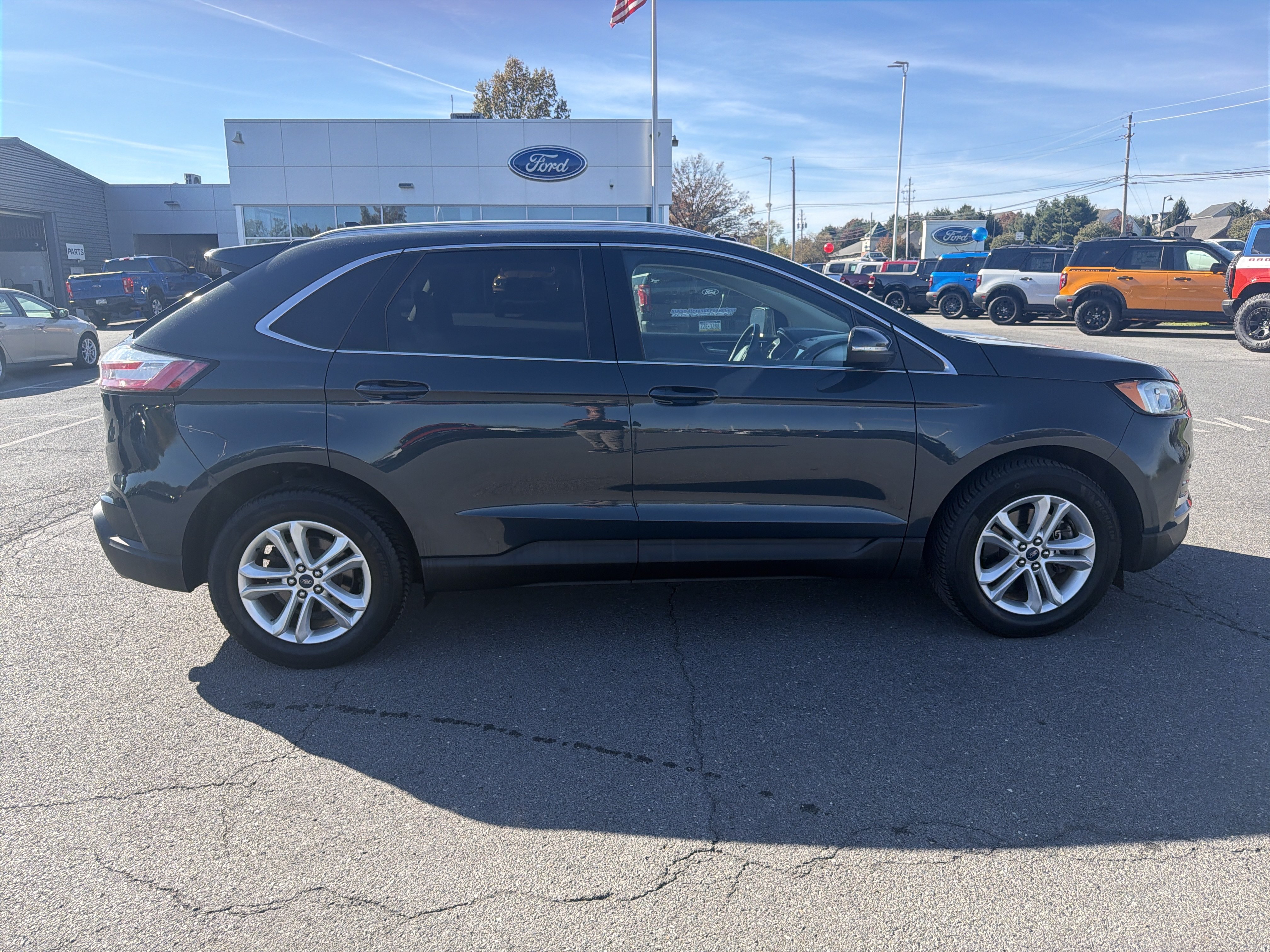 Used 2019 Ford Edge SEL with VIN 2FMPK4J94KBB44693 for sale in Lewisburg, PA