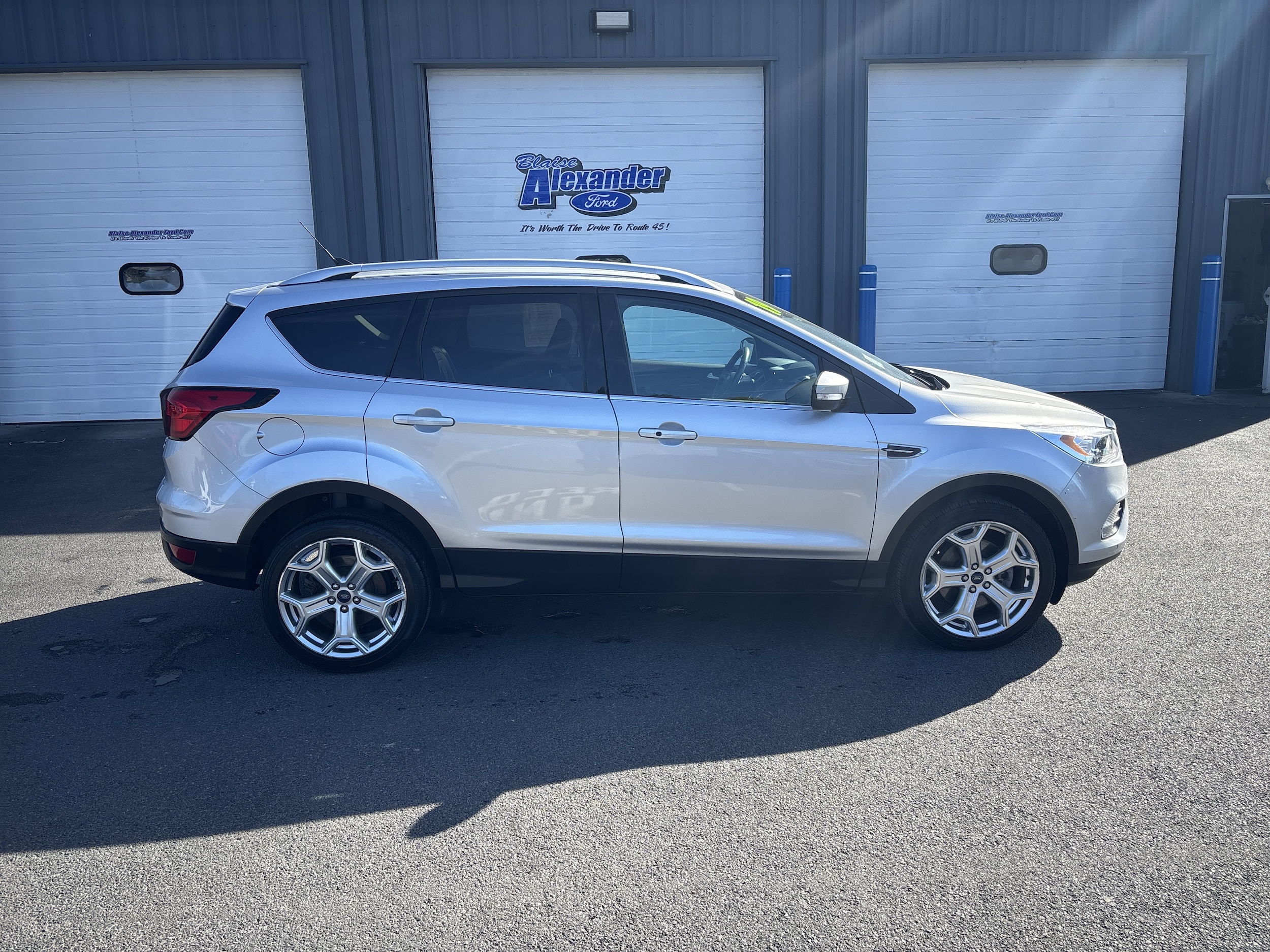 Used 2019 Ford Escape Titanium with VIN 1FMCU9J9XKUA56344 for sale in Lewisburg, PA