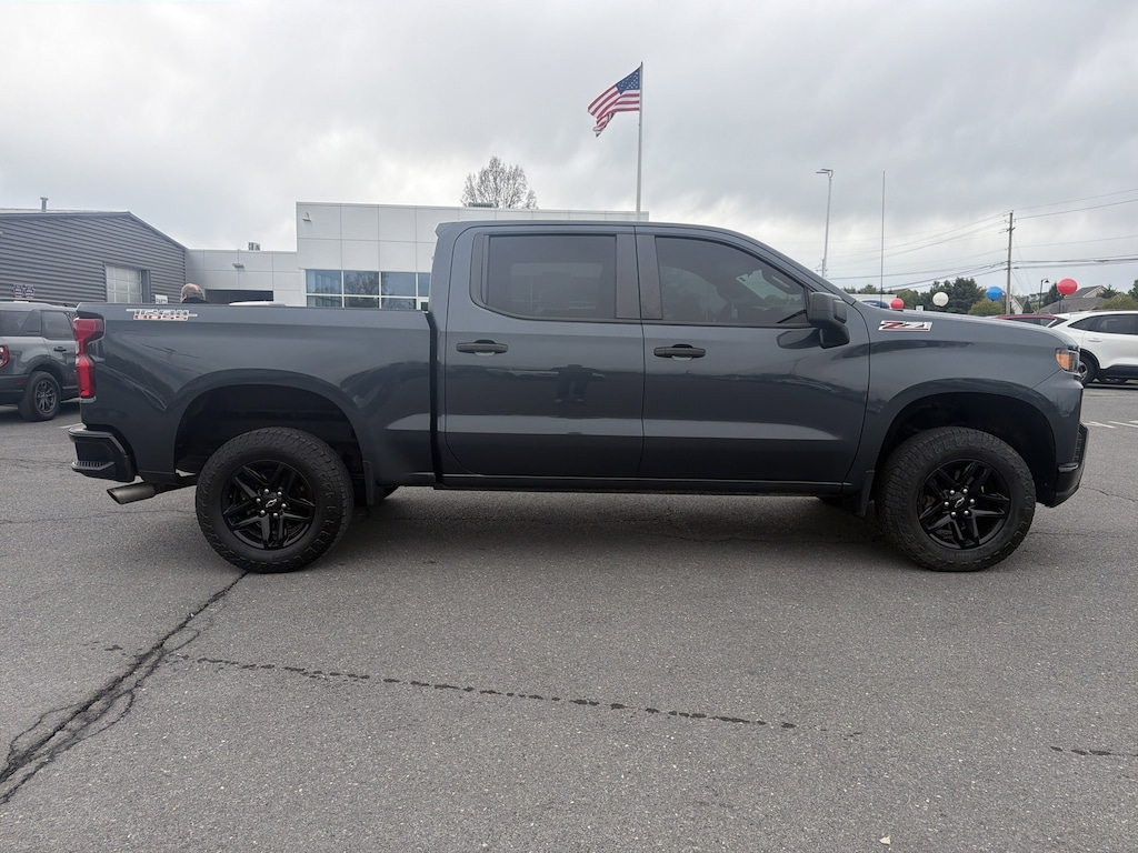 Used 2021 Chevrolet Silverado 1500 Custom Trail Boss Truck Crew Cab
