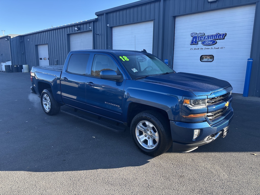 Used 2018 Chevrolet Silverado 1500 LT w/2LT Truck Crew Cab
