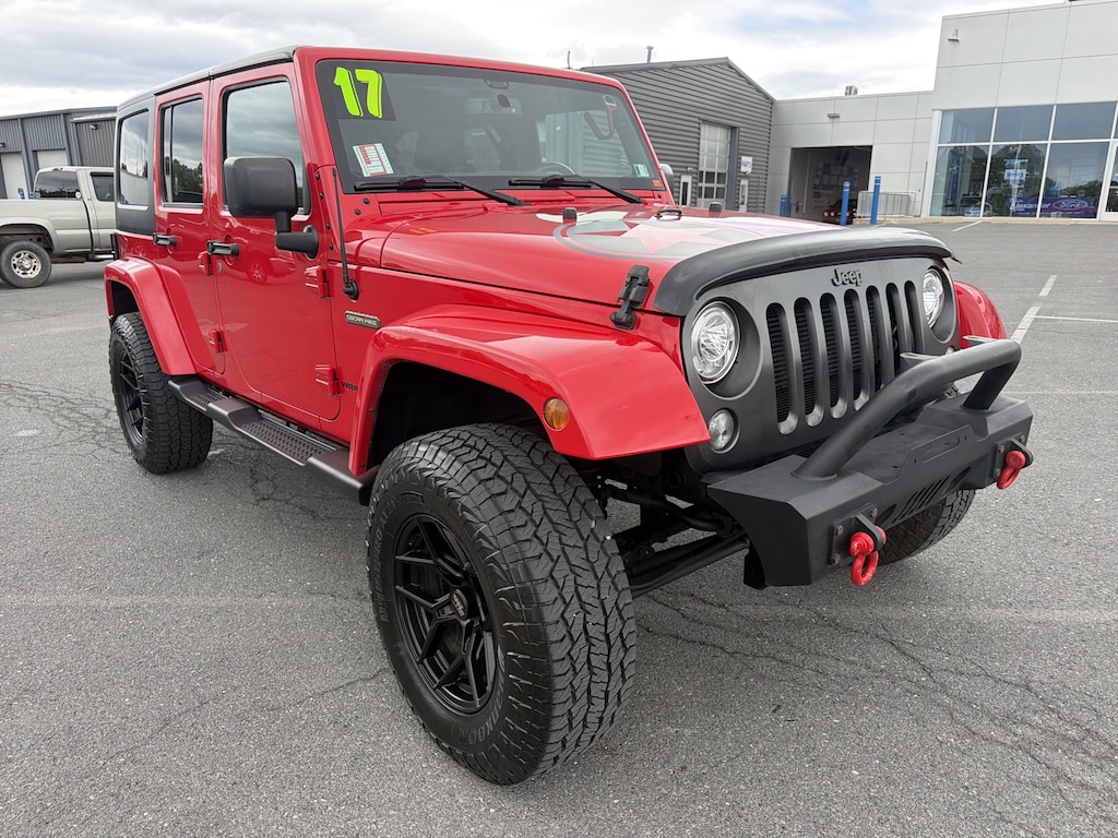Used 2017 Jeep Wrangler Unlimited Sport 4x4 SUV