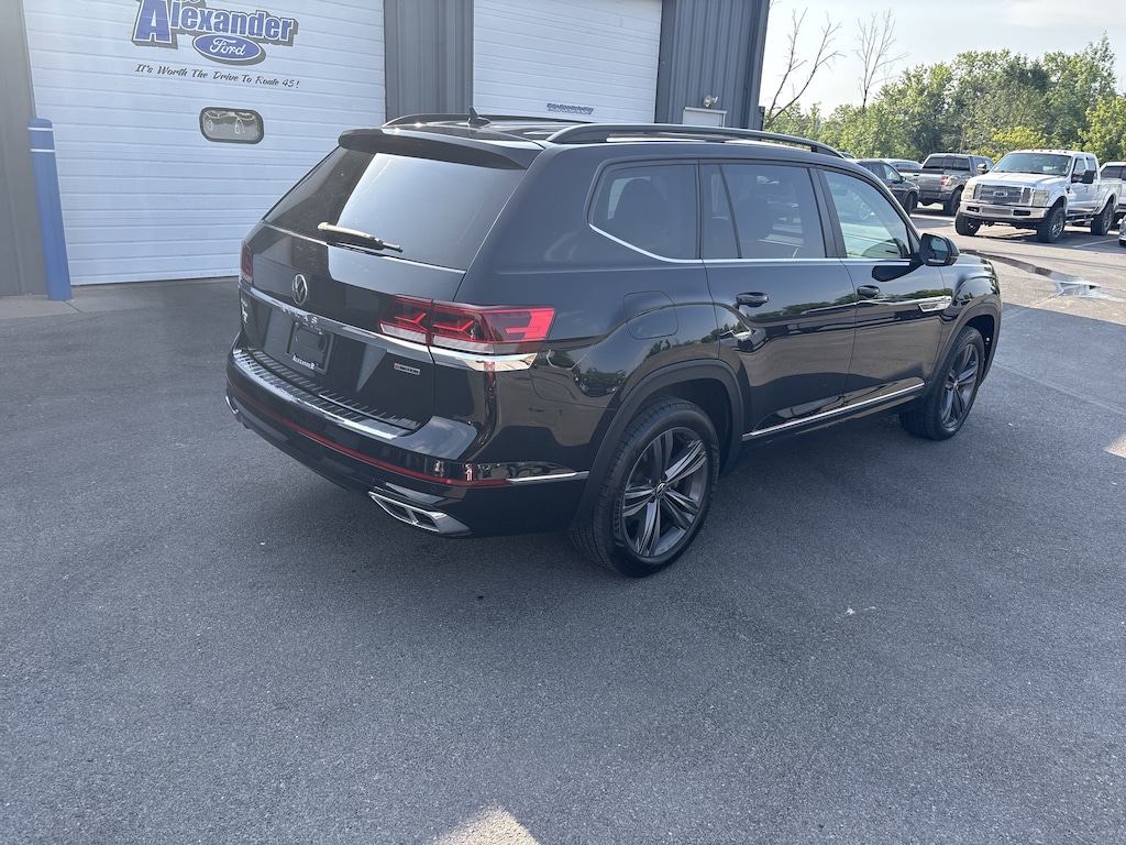 Used 2021 Volkswagen Atlas 3.6L V6 SE w/Technology R-Line 4MOTION SUV