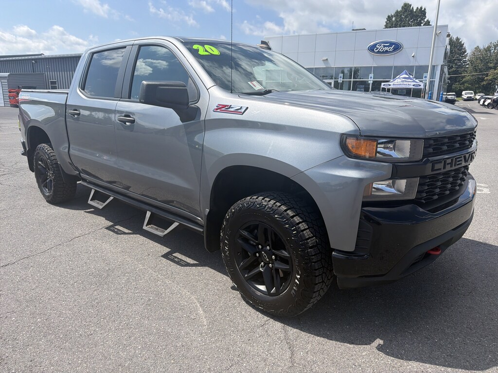 Used 2020 Chevrolet Silverado 1500 Silverado Custom Trail Boss Truck Crew Cab