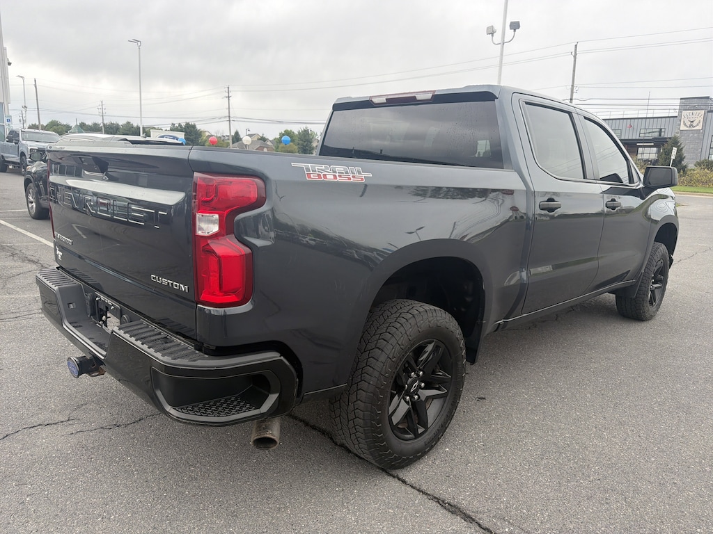 Used 2021 Chevrolet Silverado 1500 Custom Trail Boss Truck Crew Cab