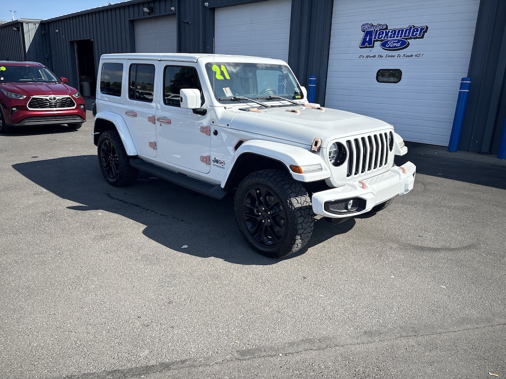 Used 2021 Jeep Wrangler 4xe Sahara SUV