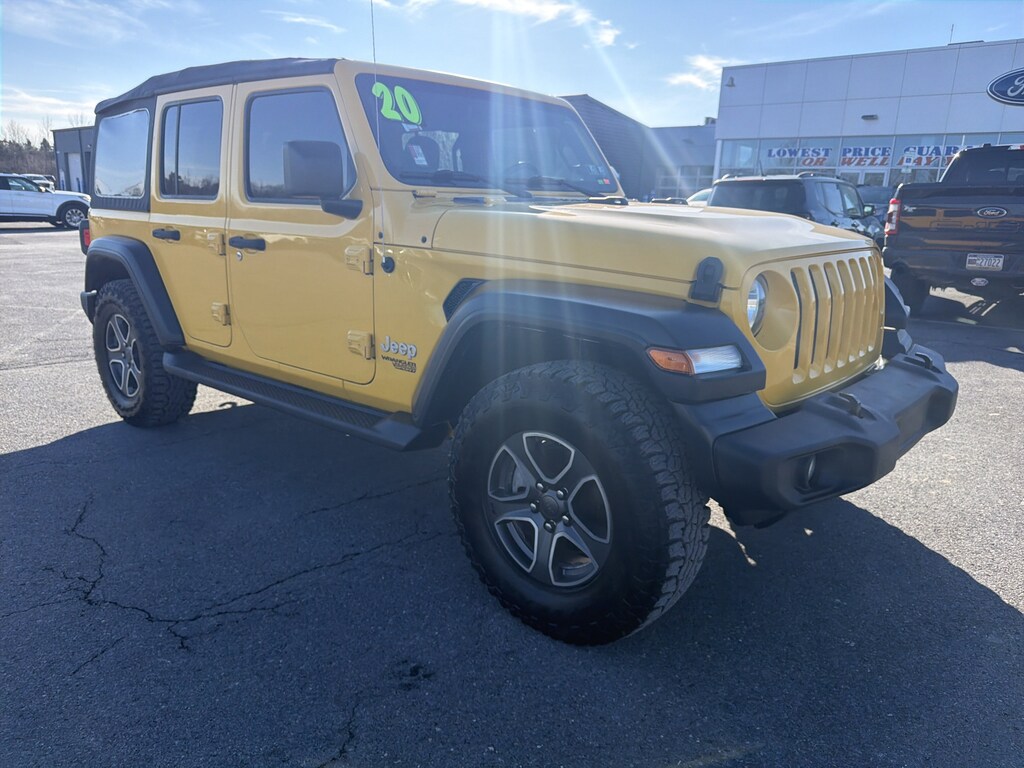 Used 2020 Jeep Wrangler Unlimited Unlimited Sport SUV
