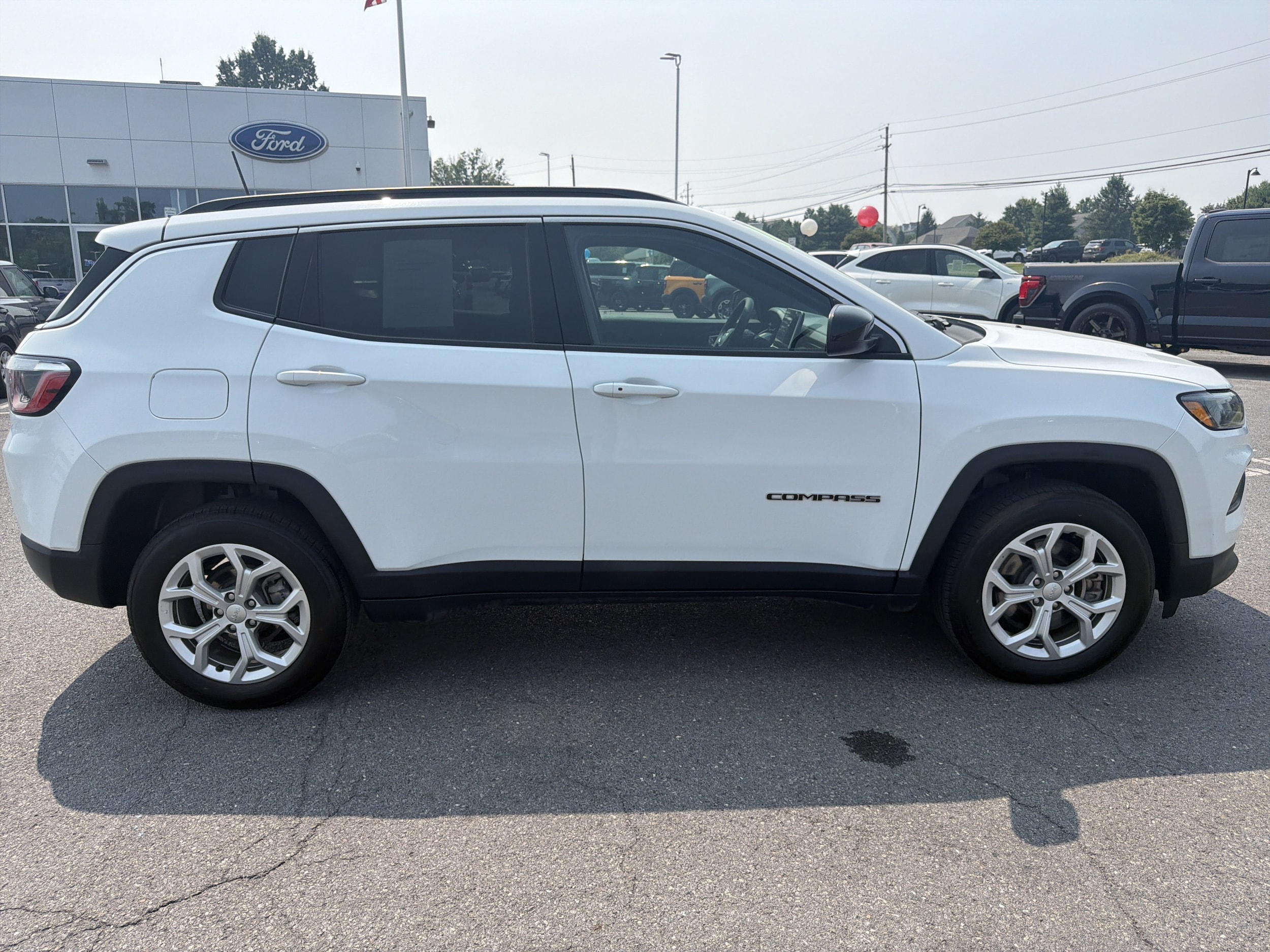 Used 2024 Jeep Compass Latitude with VIN 3C4NJDBN3RT110382 for sale in Mansfield, PA