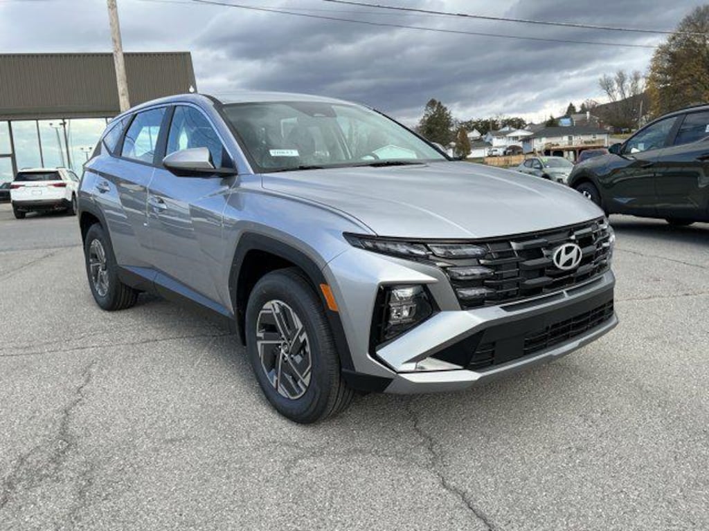 New 2026 Hyundai Tucson Hybrid Blue SUV