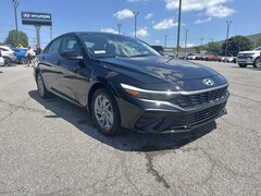 2025 Hyundai Elantra Hybrid Blue Sedan