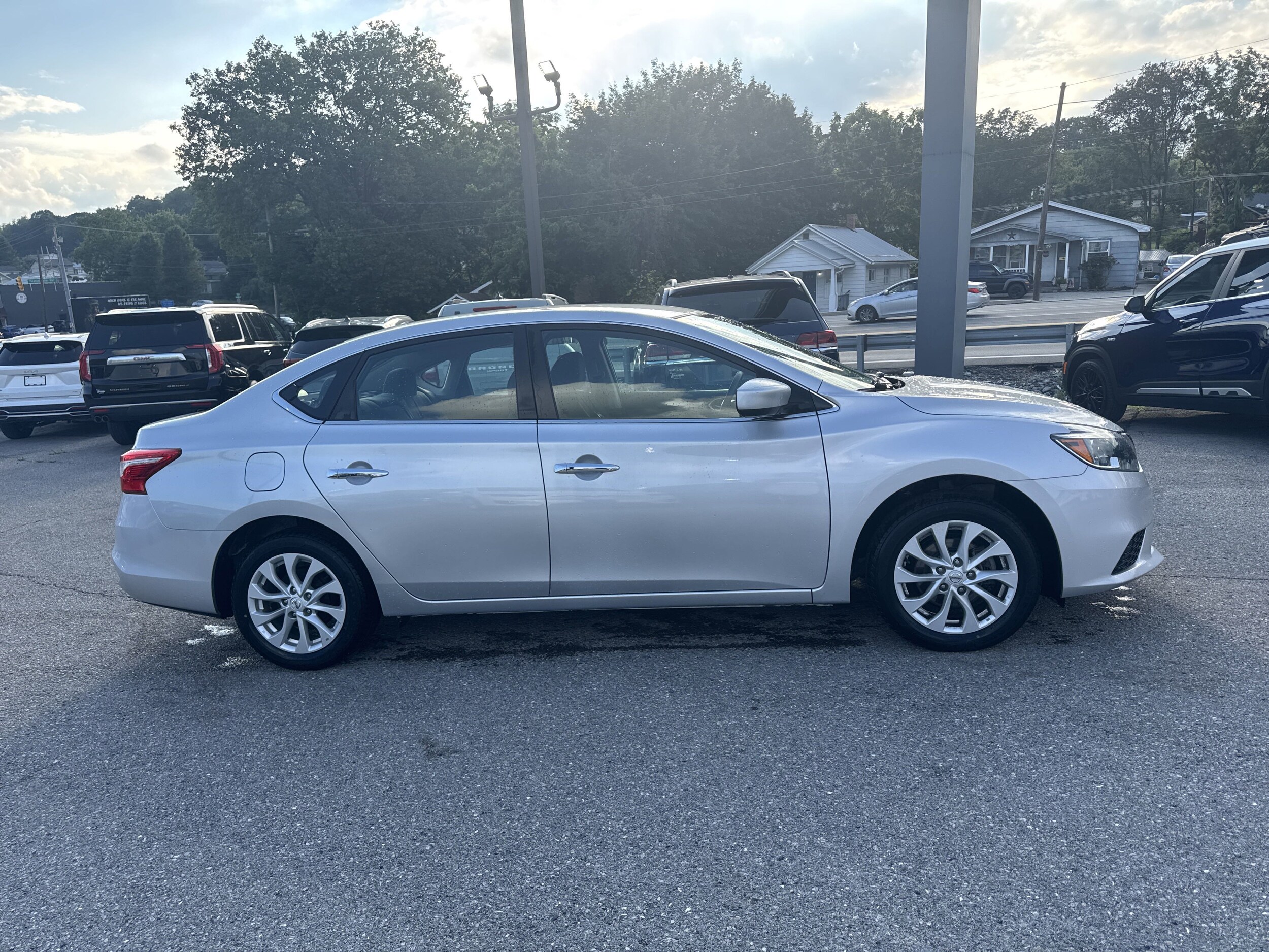 Used 2018 Nissan Sentra SV with VIN 3N1AB7AP5JL664286 for sale in Altoona, PA