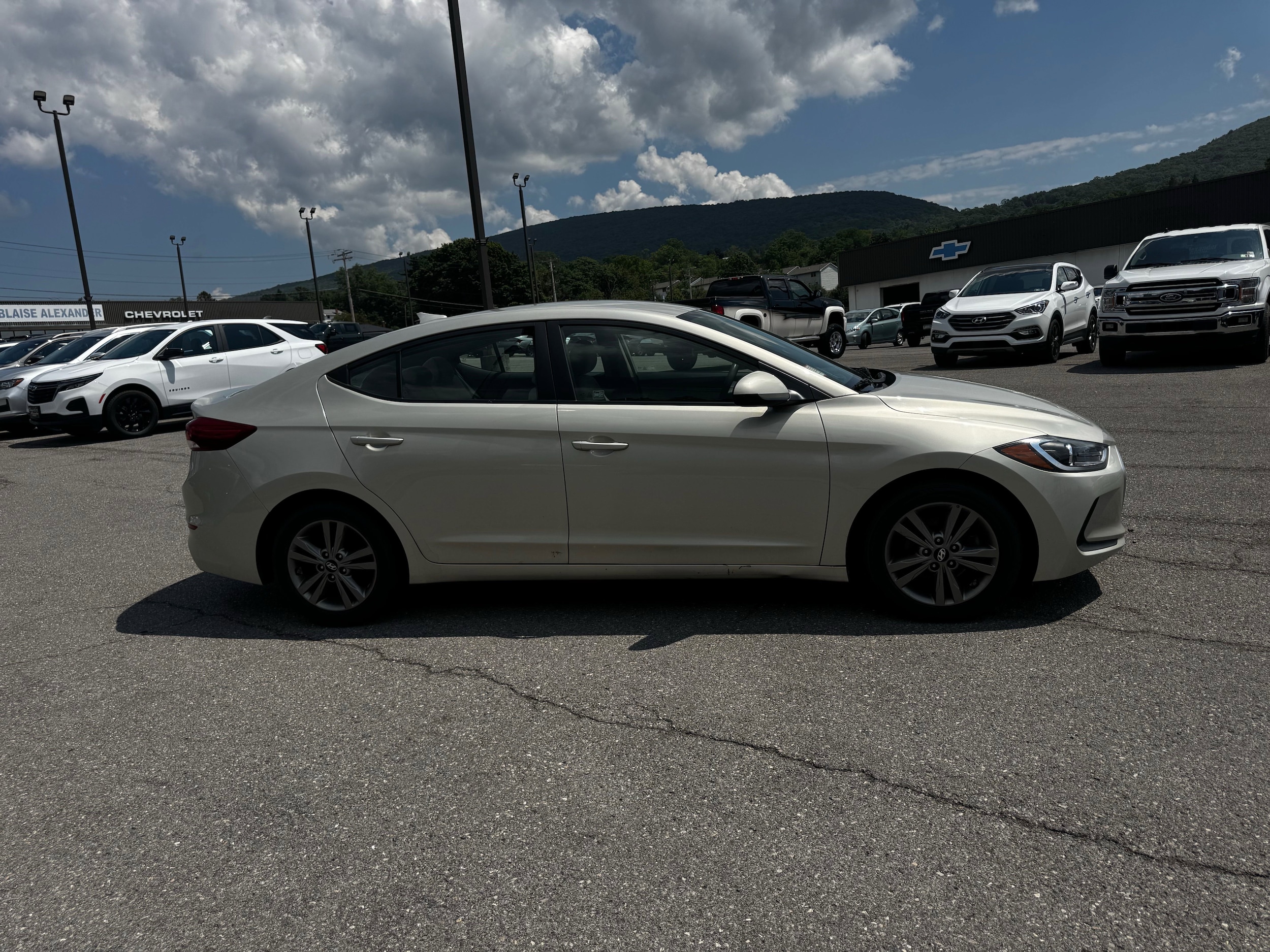 Used 2017 Hyundai Elantra Limited with VIN 5NPD84LF8HH130267 for sale in Altoona, PA