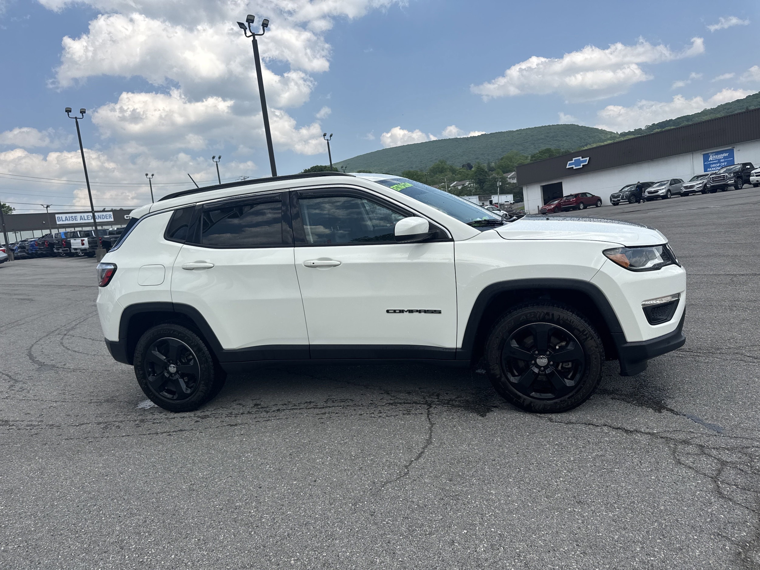 Used 2018 Jeep Compass Latitude with VIN 3C4NJDBB4JT392638 for sale in Altoona, PA