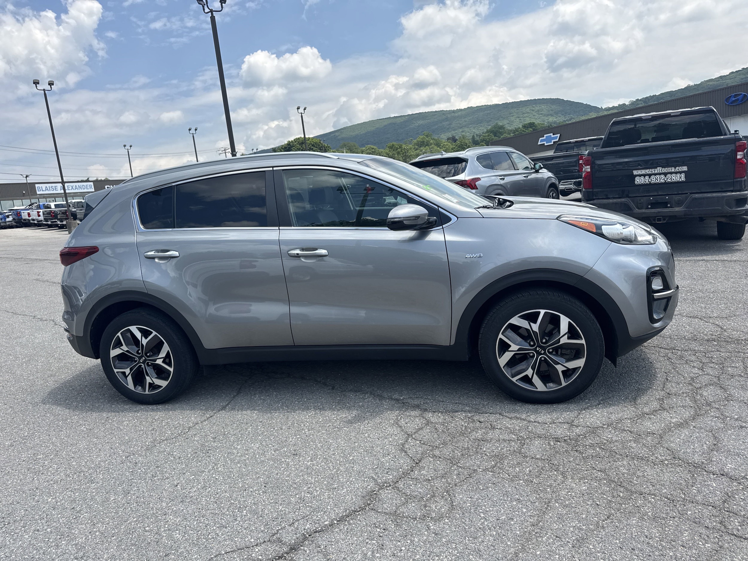 Used 2020 Kia Sportage EX with VIN KNDPNCAC7L7658758 for sale in Altoona, PA
