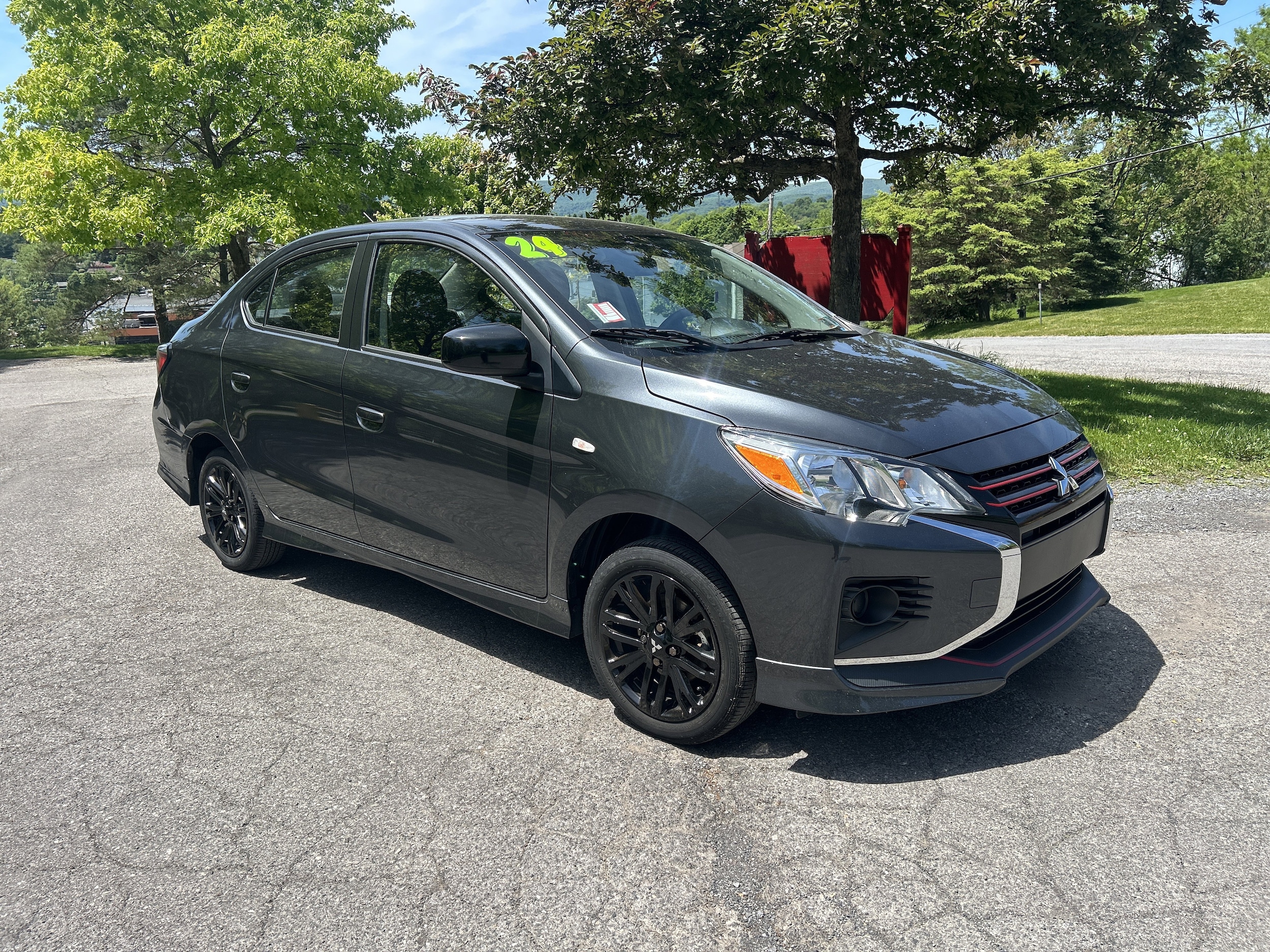 2024 Mitsubishi Mirage Black Edition CVT's photo