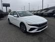 New 2025 Hyundai Elantra Hybrid Blue Sedan