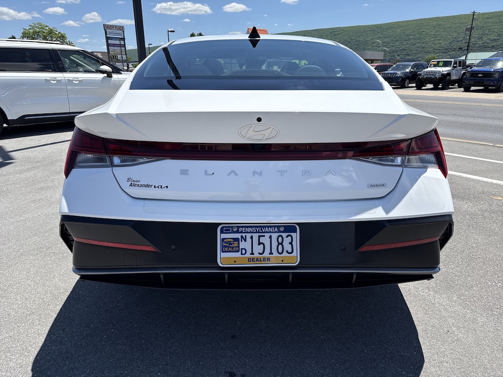 Used 2024 Hyundai Elantra Hybrid Limited Sedan