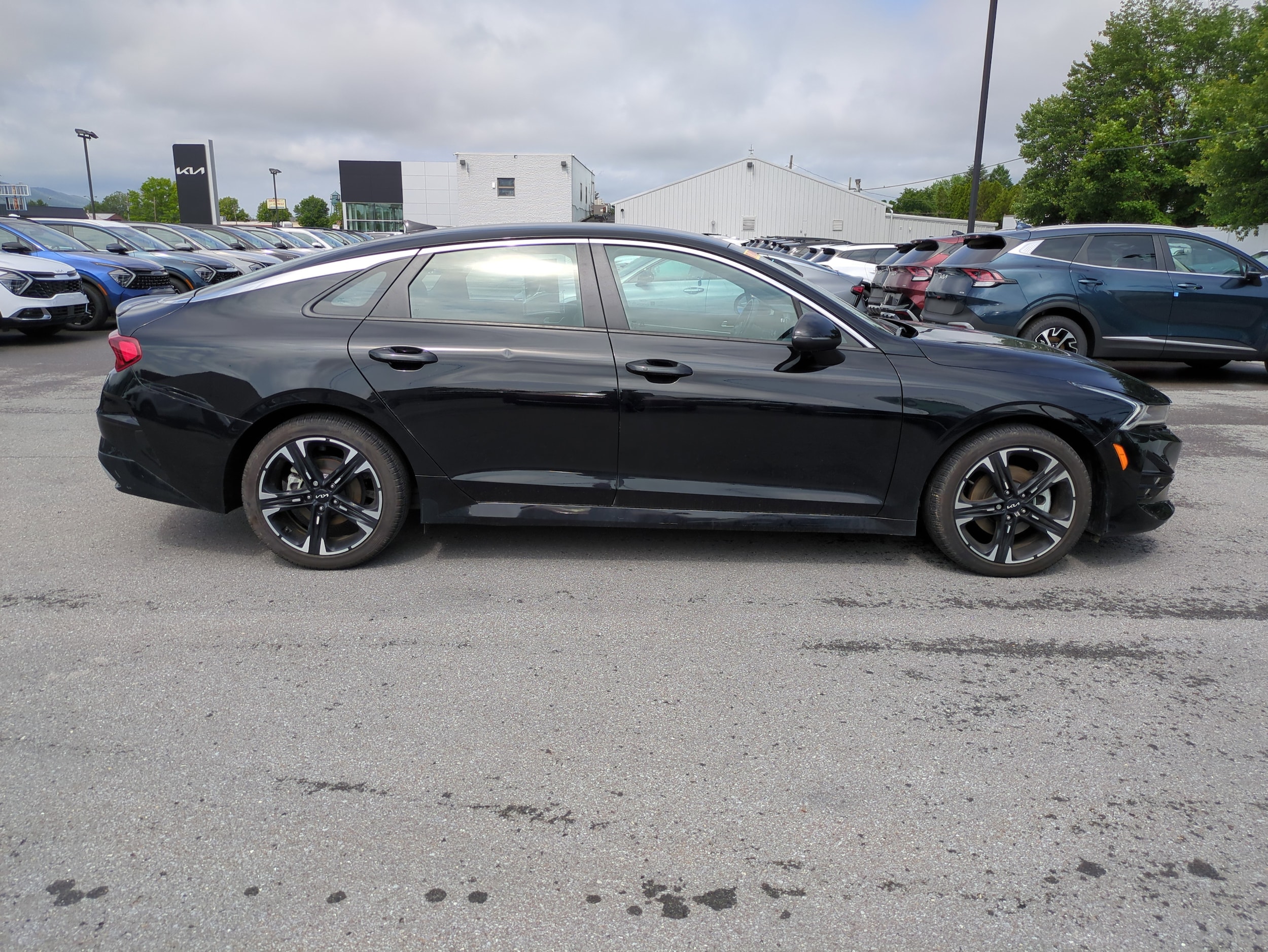 Used 2022 Kia K5 GT-Line with VIN 5XXG64J20NG160857 for sale in Montoursville, PA