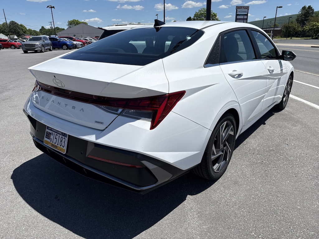 Used 2024 Hyundai Elantra Hybrid Limited Sedan
