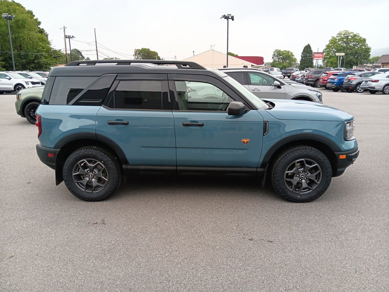 Used 2021 Ford Bronco Sport Badlands with VIN 3FMCR9D93MRB06072 for sale in Montoursville, PA