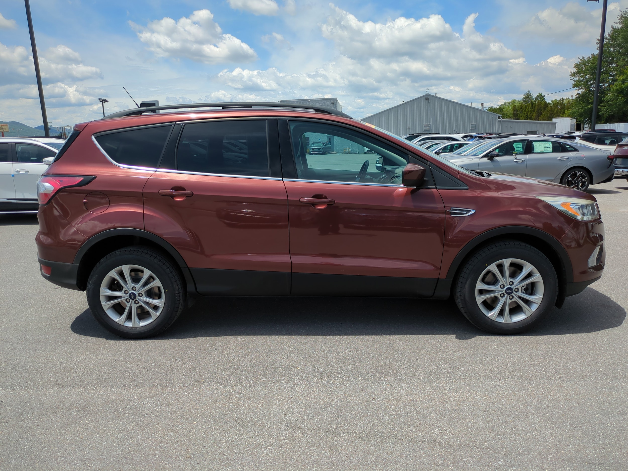 Used 2018 Ford Escape SEL with VIN 1FMCU9HDXJUC44063 for sale in Montoursville, PA
