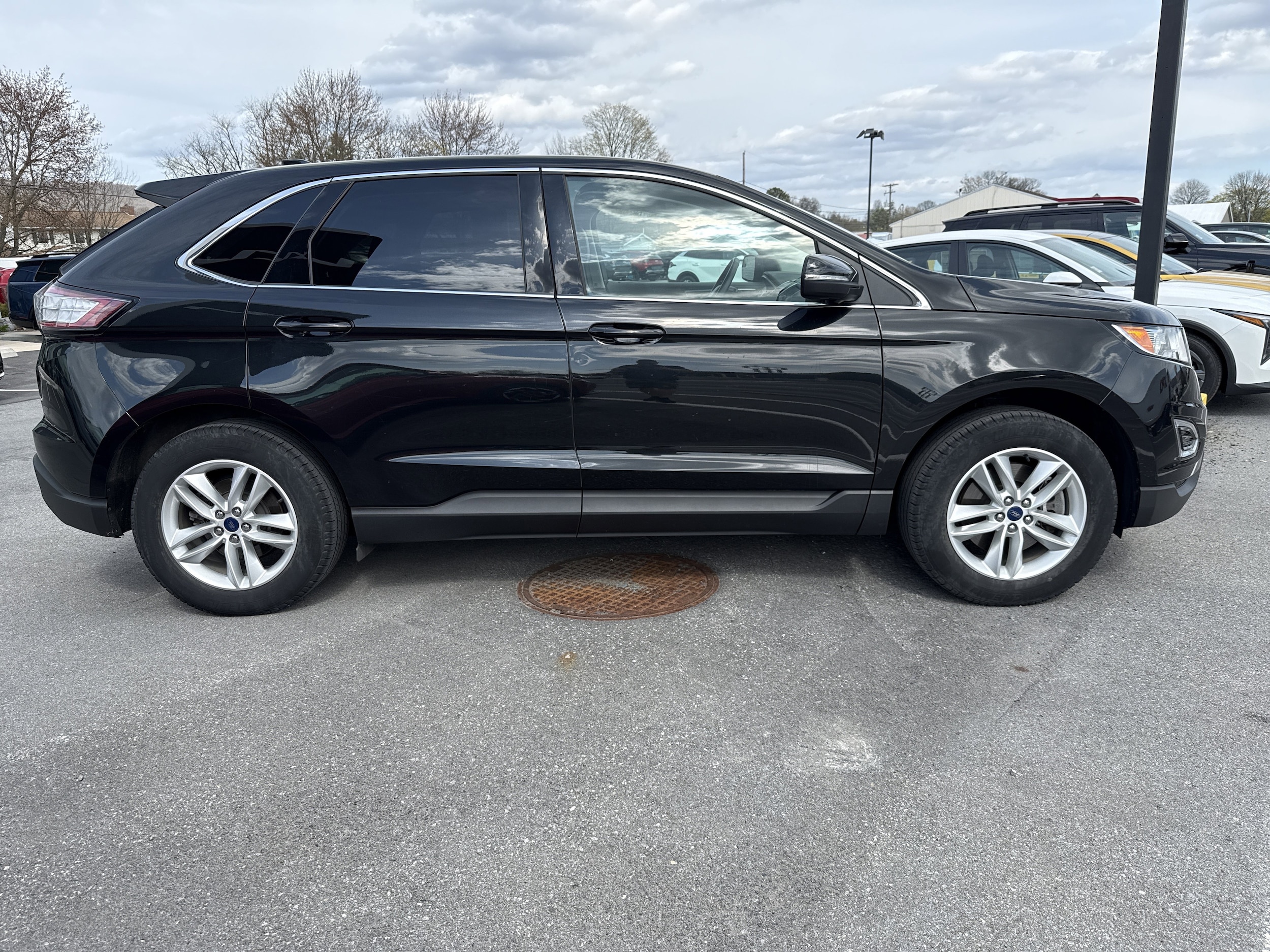 Used 2015 Ford Edge SEL with VIN 2FMTK4J94FBC28579 for sale in Montoursville, PA