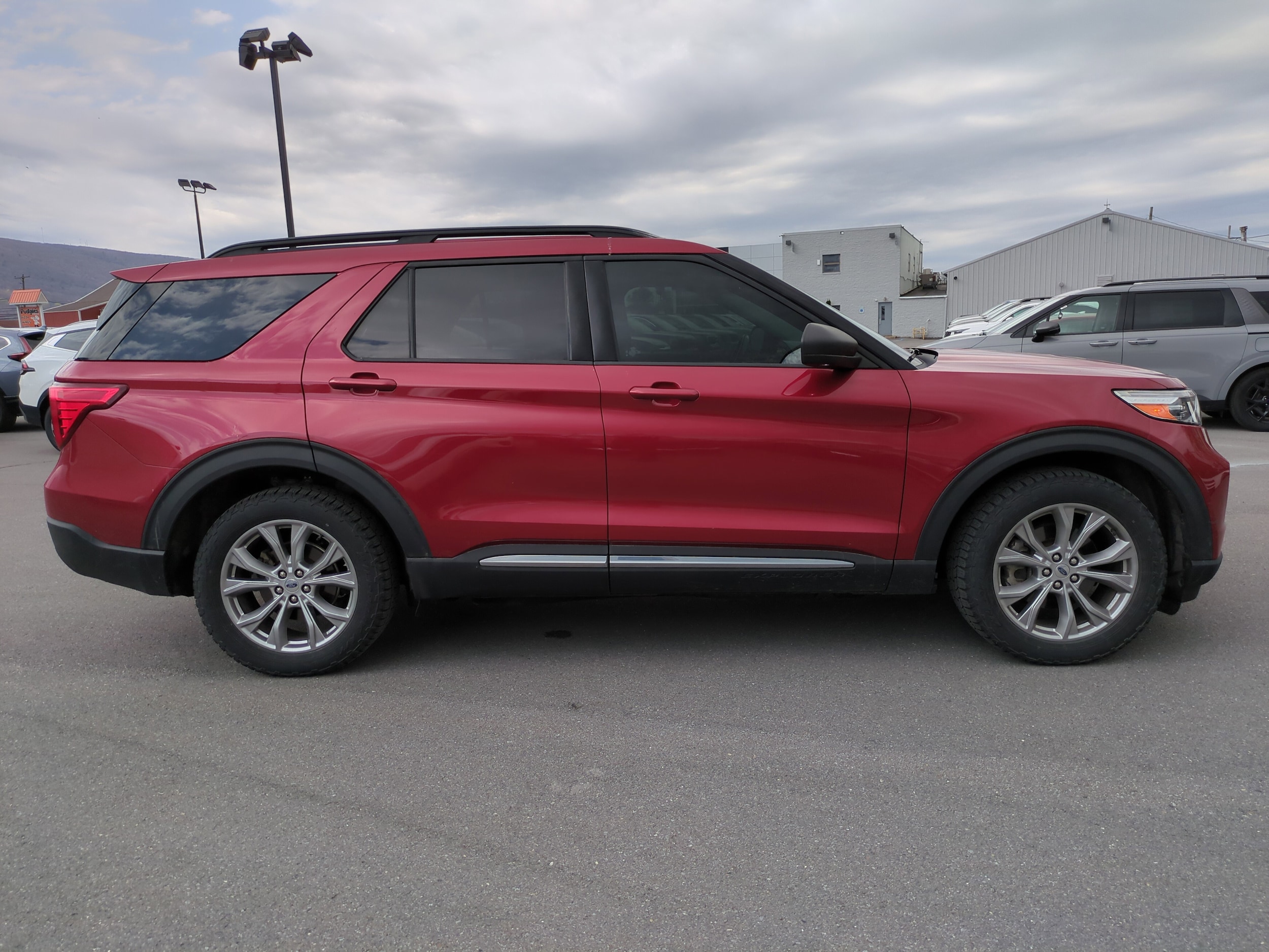 Used 2021 Ford Explorer XLT with VIN 1FMSK8DH4MGA22108 for sale in Montoursville, PA