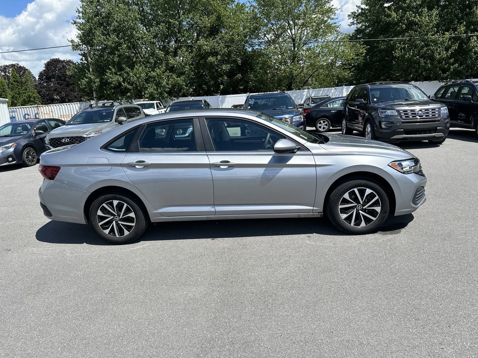 Used 2023 Volkswagen Jetta S with VIN 3VW5M7BU1PM027456 for sale in Montoursville, PA