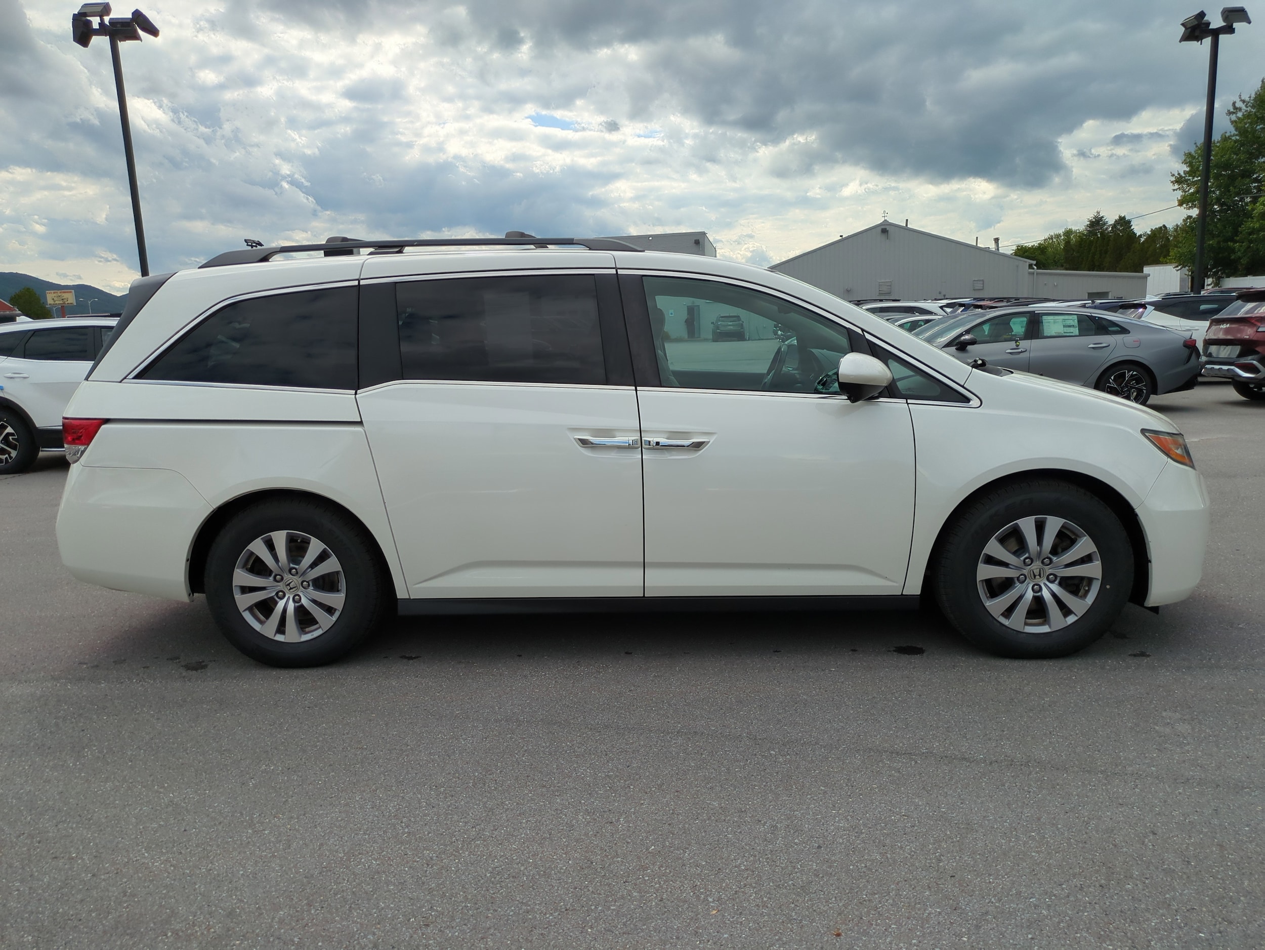 Used 2015 Honda Odyssey EX-L with VIN 5FNRL5H61FB123448 for sale in Montoursville, PA