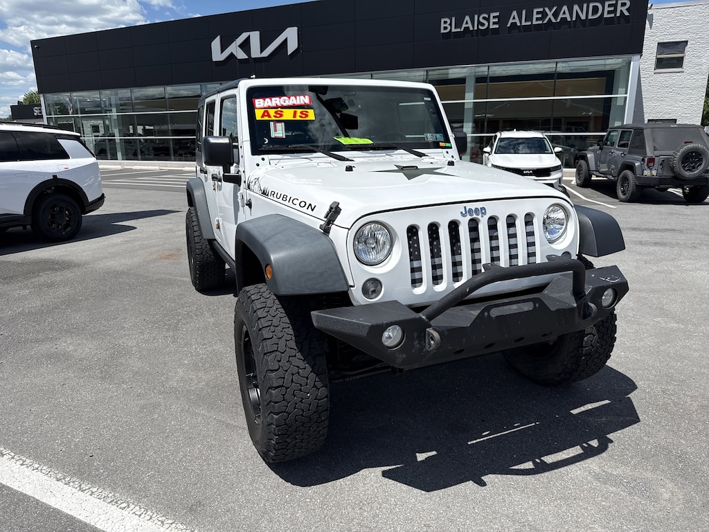 Used 2016 Jeep Wrangler JK Unlimited Rubicon 4x4 SUV