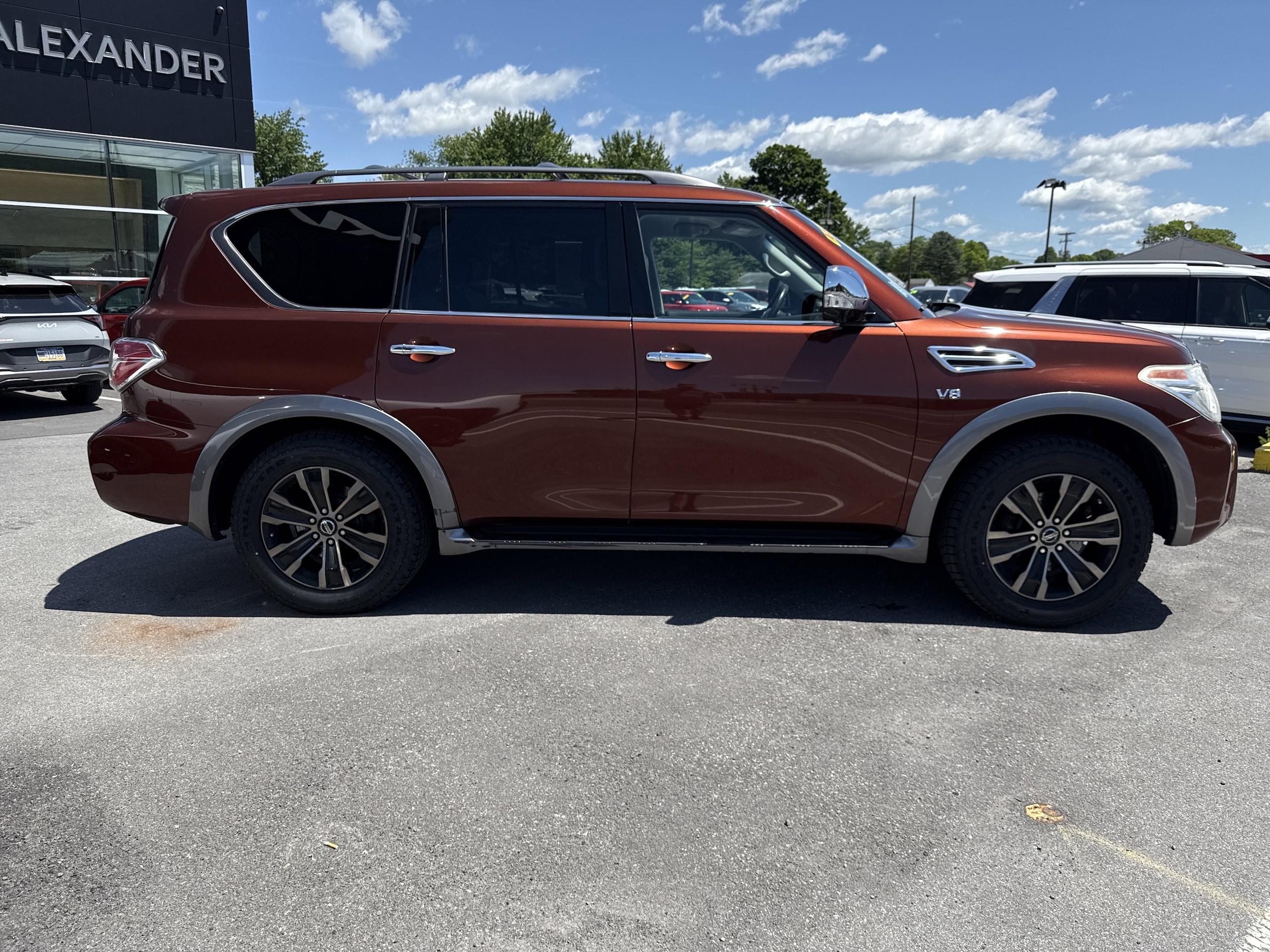 Used 2017 Nissan Armada Platinum with VIN JN8AY2NE5H9706762 for sale in Montoursville, PA
