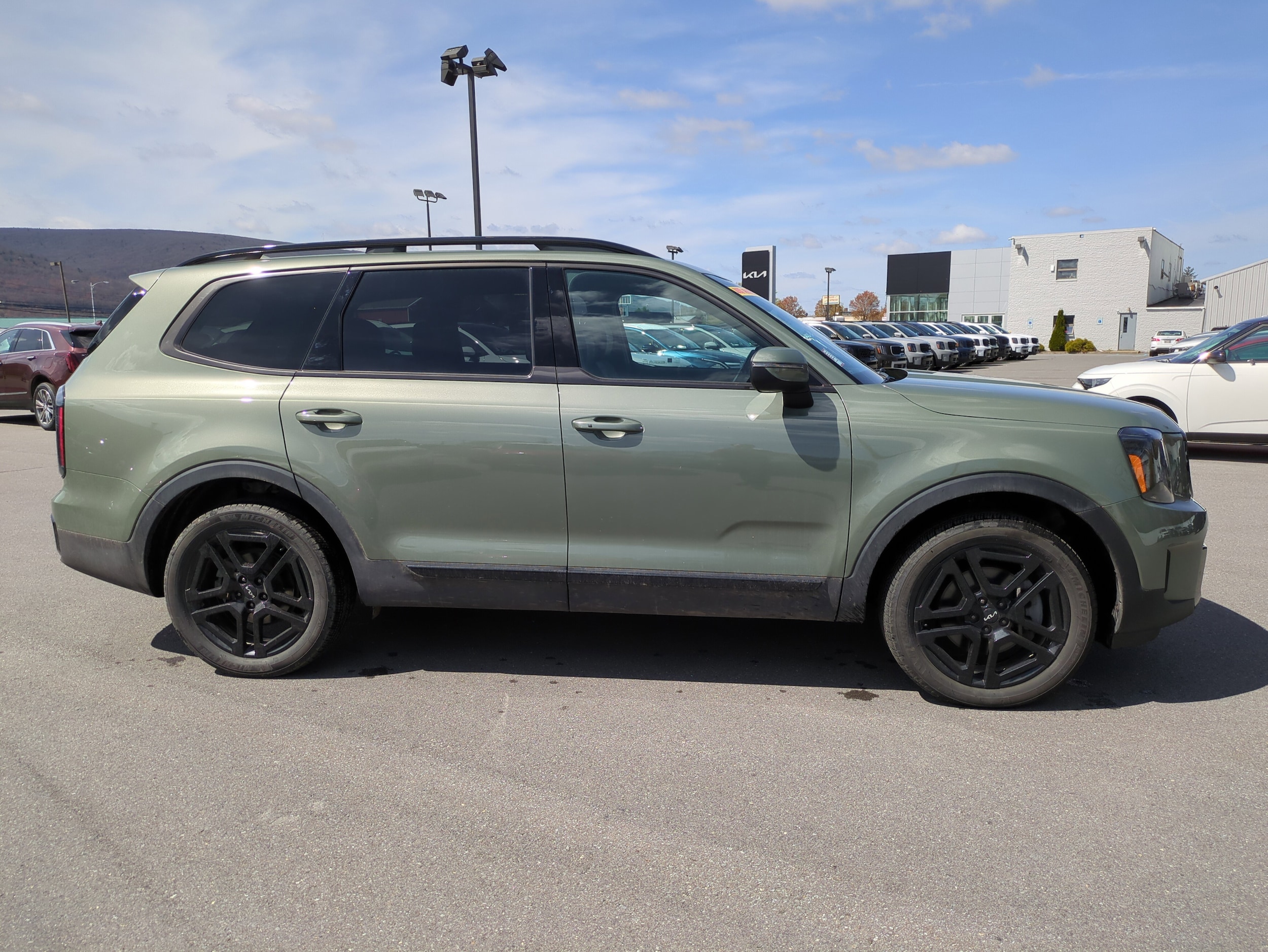 Certified 2024 Kia Telluride EX X-Line with VIN 5XYP3DGC9RG465042 for sale in Montoursville, PA