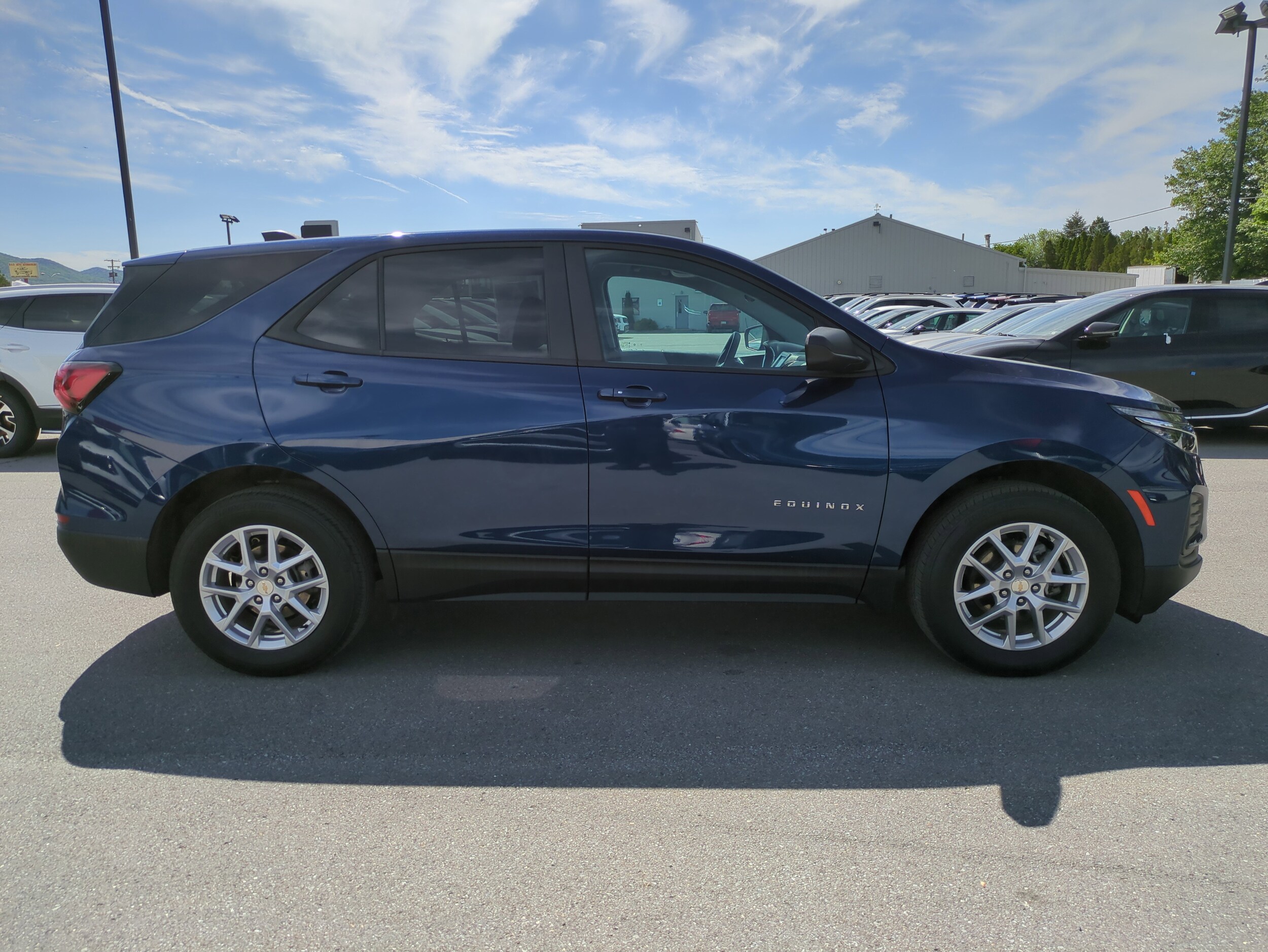 Used 2022 Chevrolet Equinox LS with VIN 3GNAXSEV7NS241383 for sale in Montoursville, PA