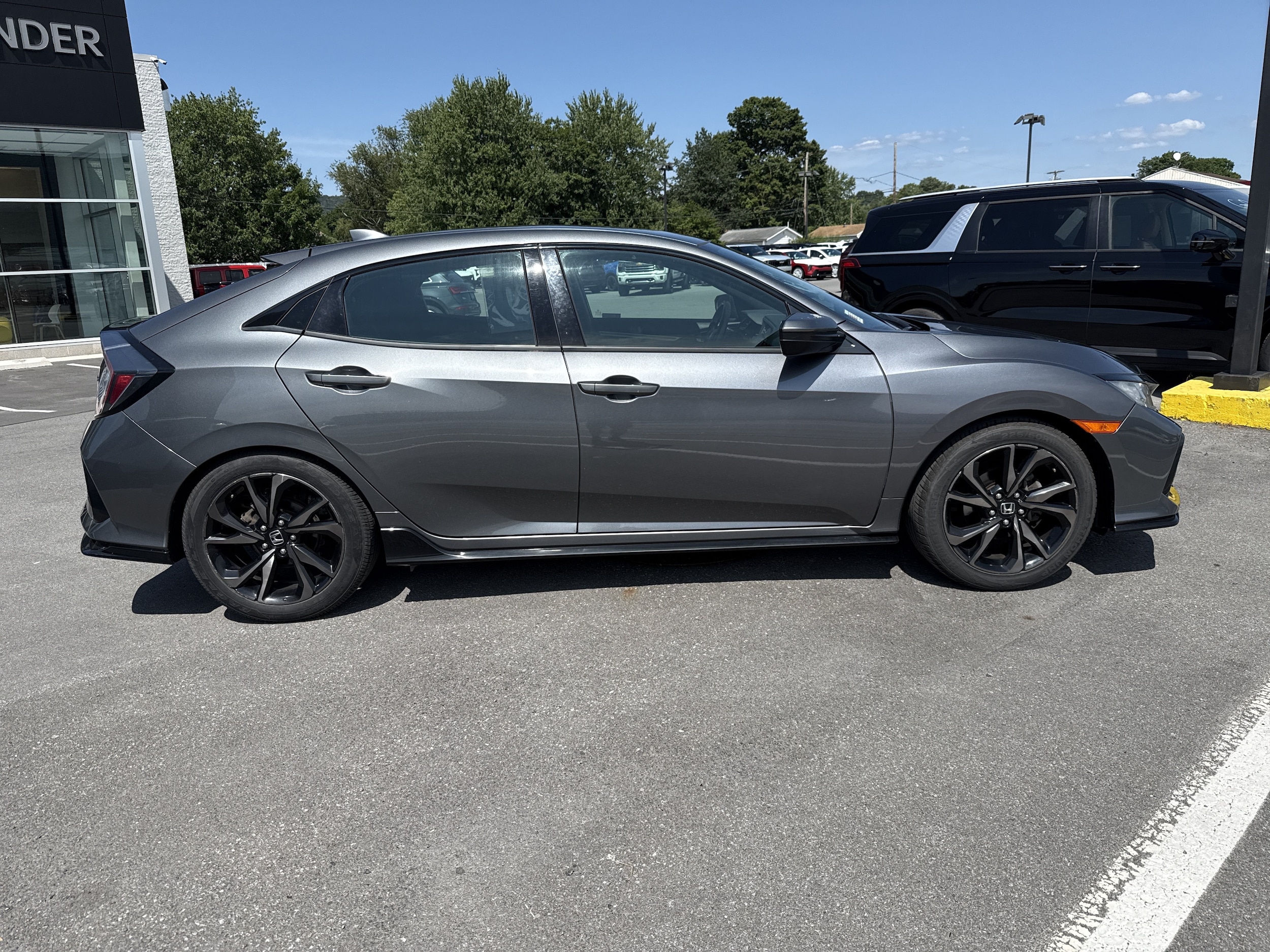 Used 2019 Honda Civic Hatchback Sport with VIN SHHFK7H45KU404404 for sale in Montoursville, PA