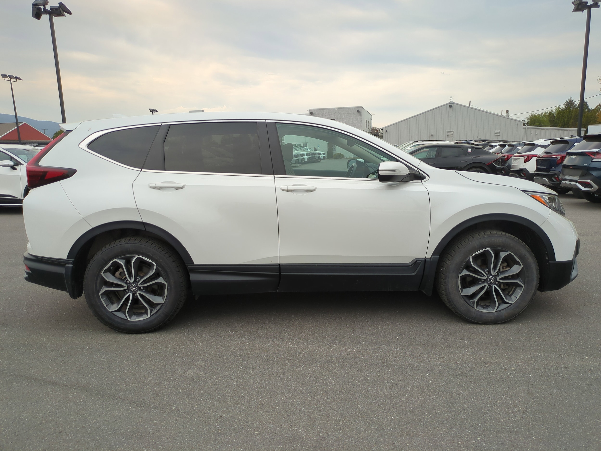 Used 2021 Honda CR-V EX-L with VIN 5J6RW2H85ML008170 for sale in Montoursville, PA