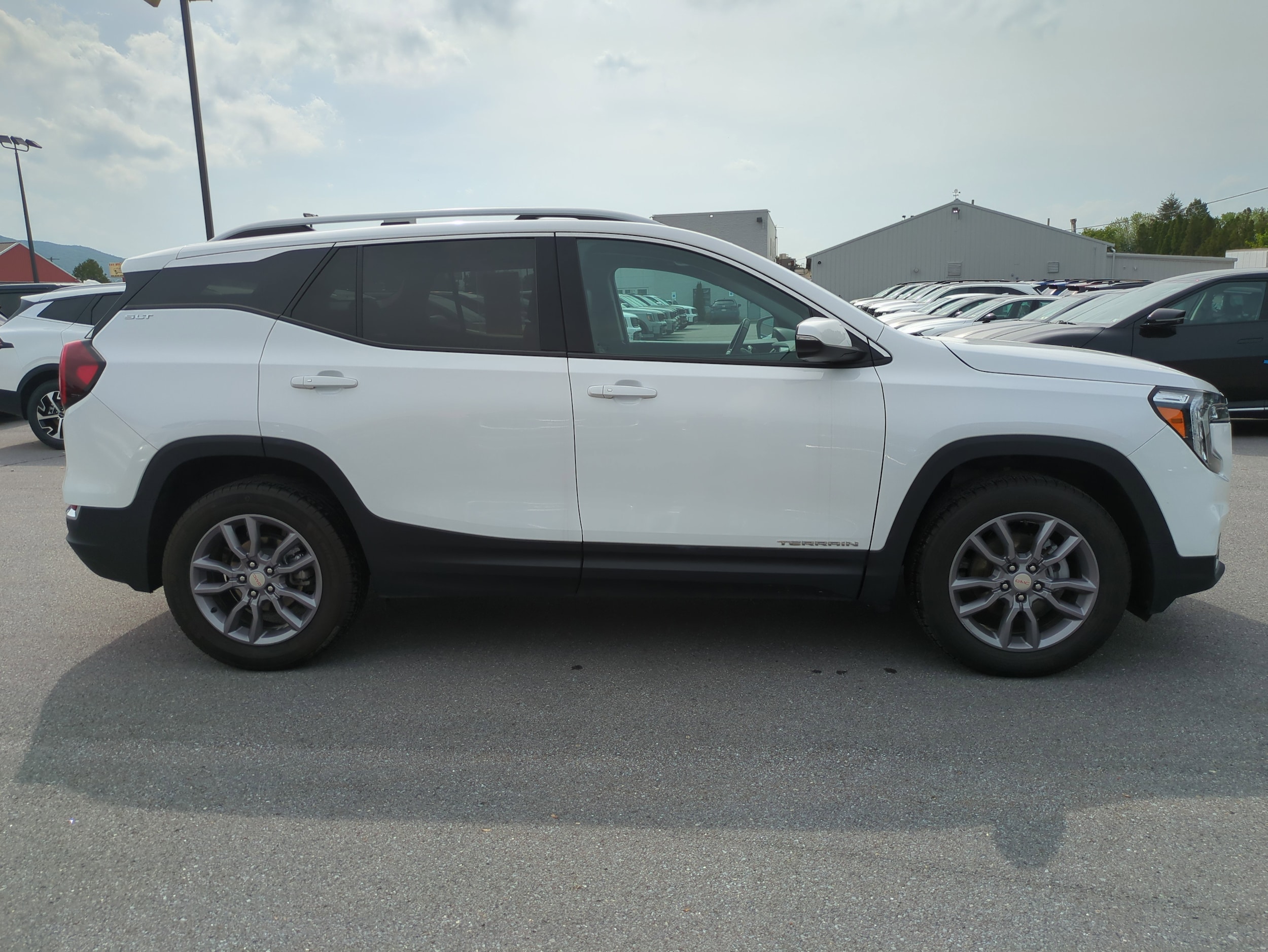 Used 2023 GMC Terrain SLT with VIN 3GKALVEGXPL168826 for sale in Montoursville, PA