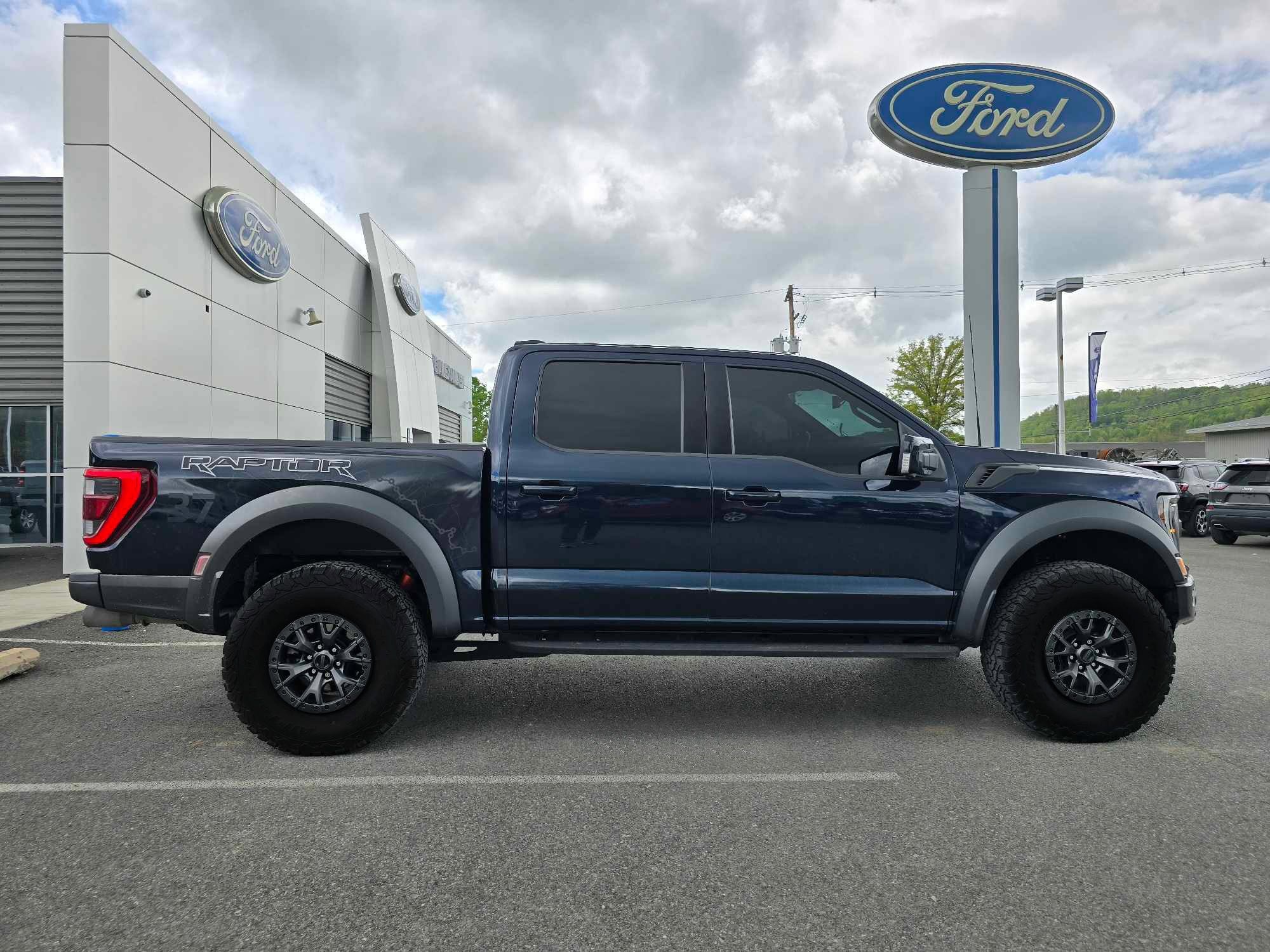 Used 2022 Ford F-150 Raptor with VIN 1FTFW1RGXNFB45033 for sale in Mansfield, PA