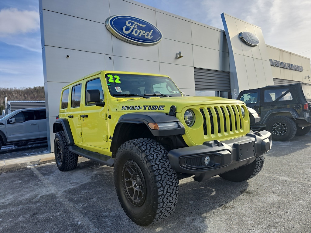 Used 2022 Jeep Wrangler Unlimited High Tide SUV